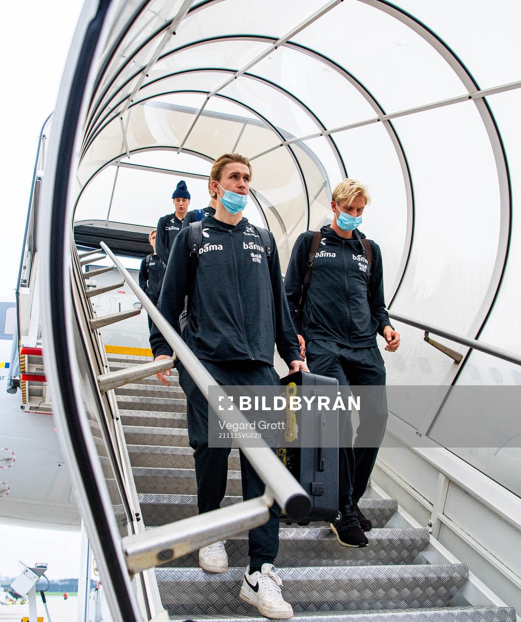Ola Solbakken and Morten Thorsby of the Norwegian national