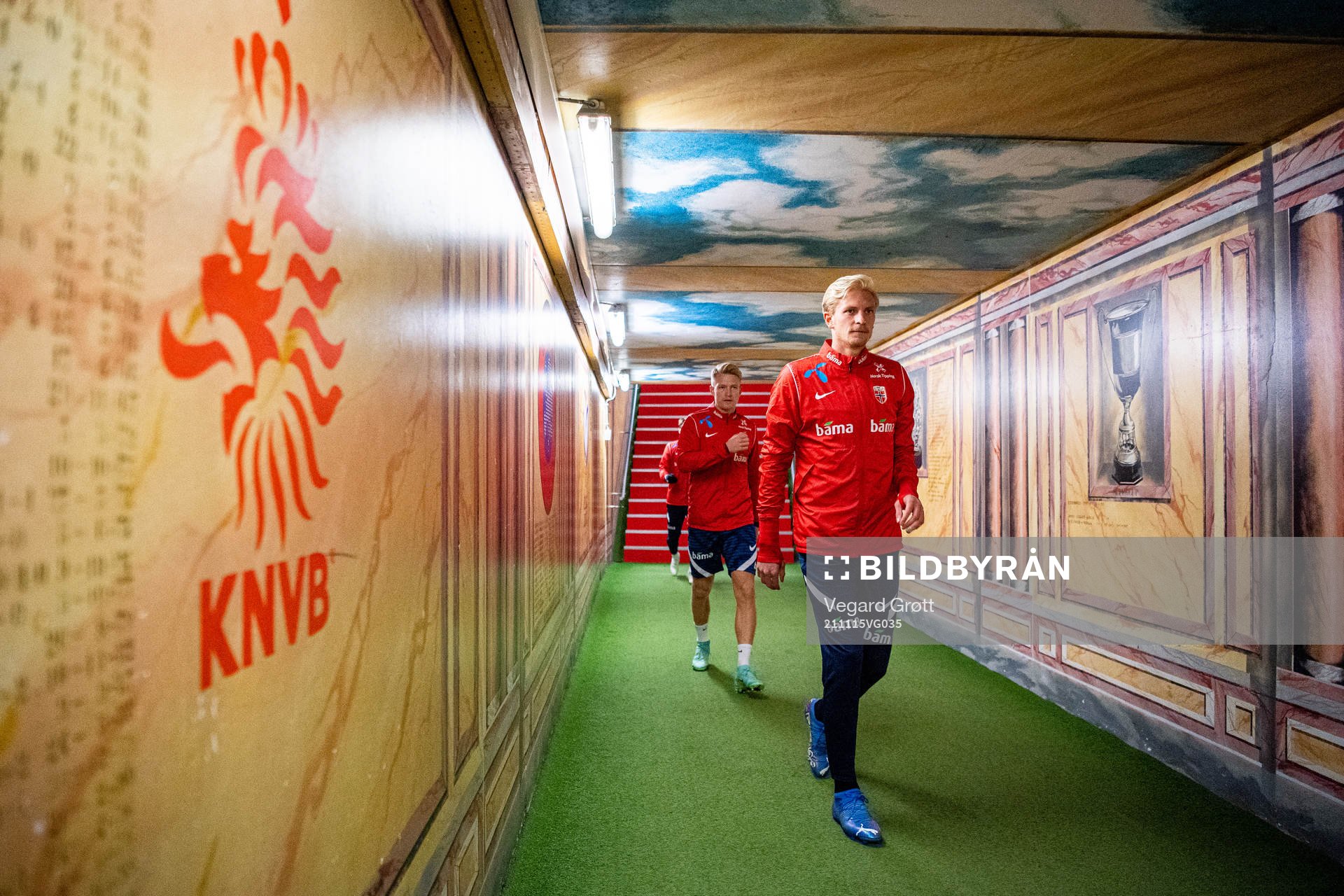 Morten Thorsby of the Norwegian national football team