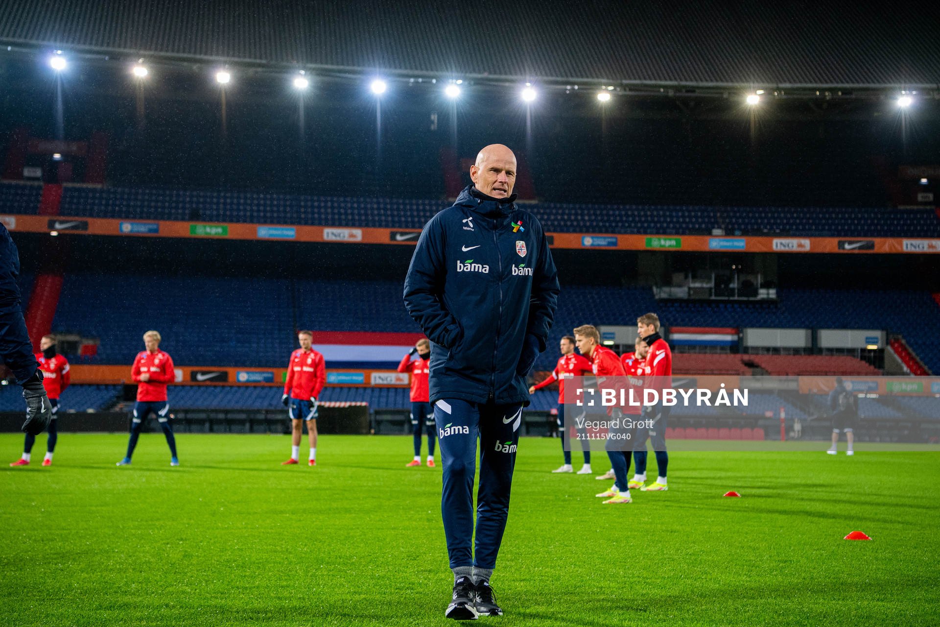 Ståle Solbakken, head coach of the Norwegian national