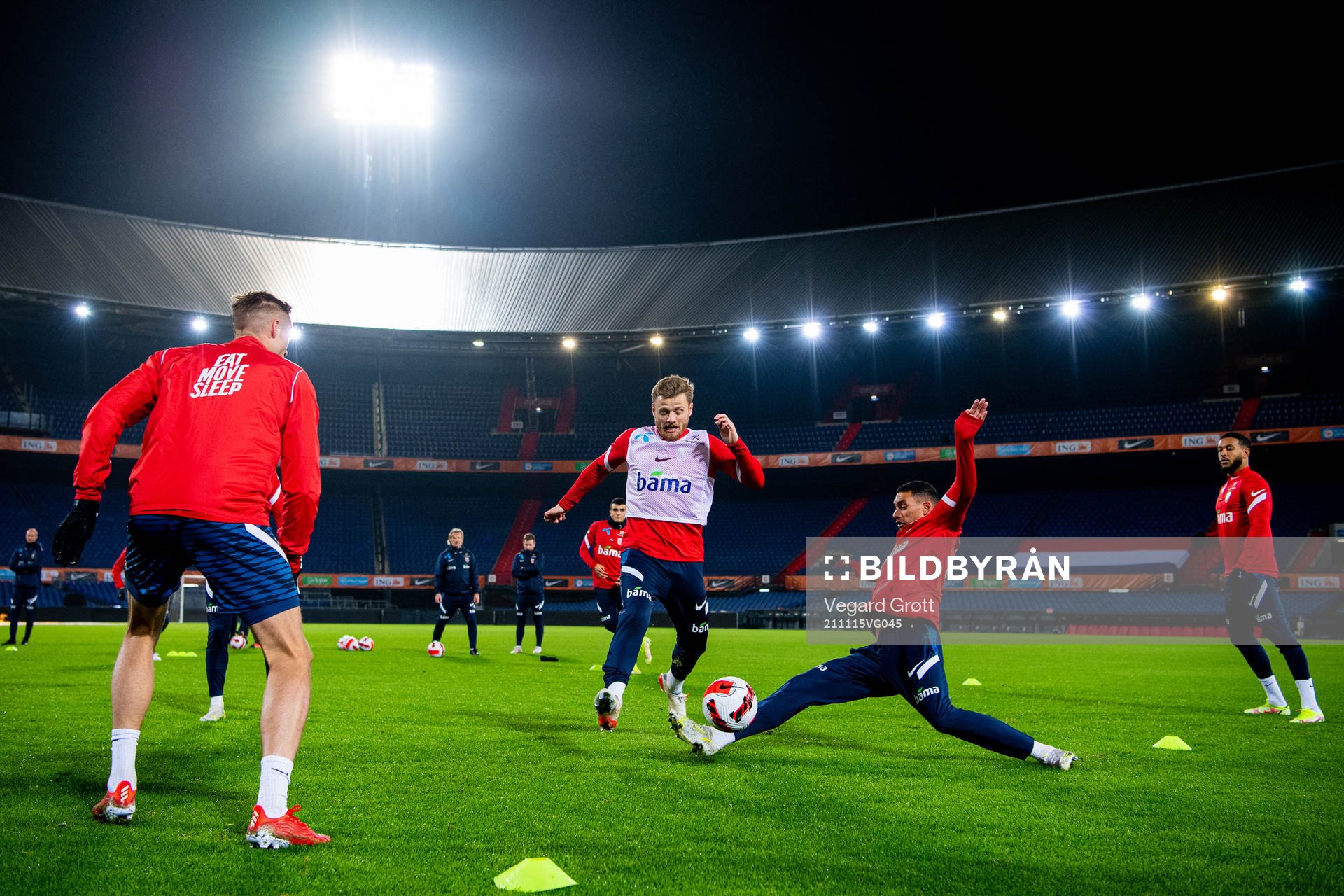 Fredrik Midtsjø and Ruben Gabrielsen of the Norwegian