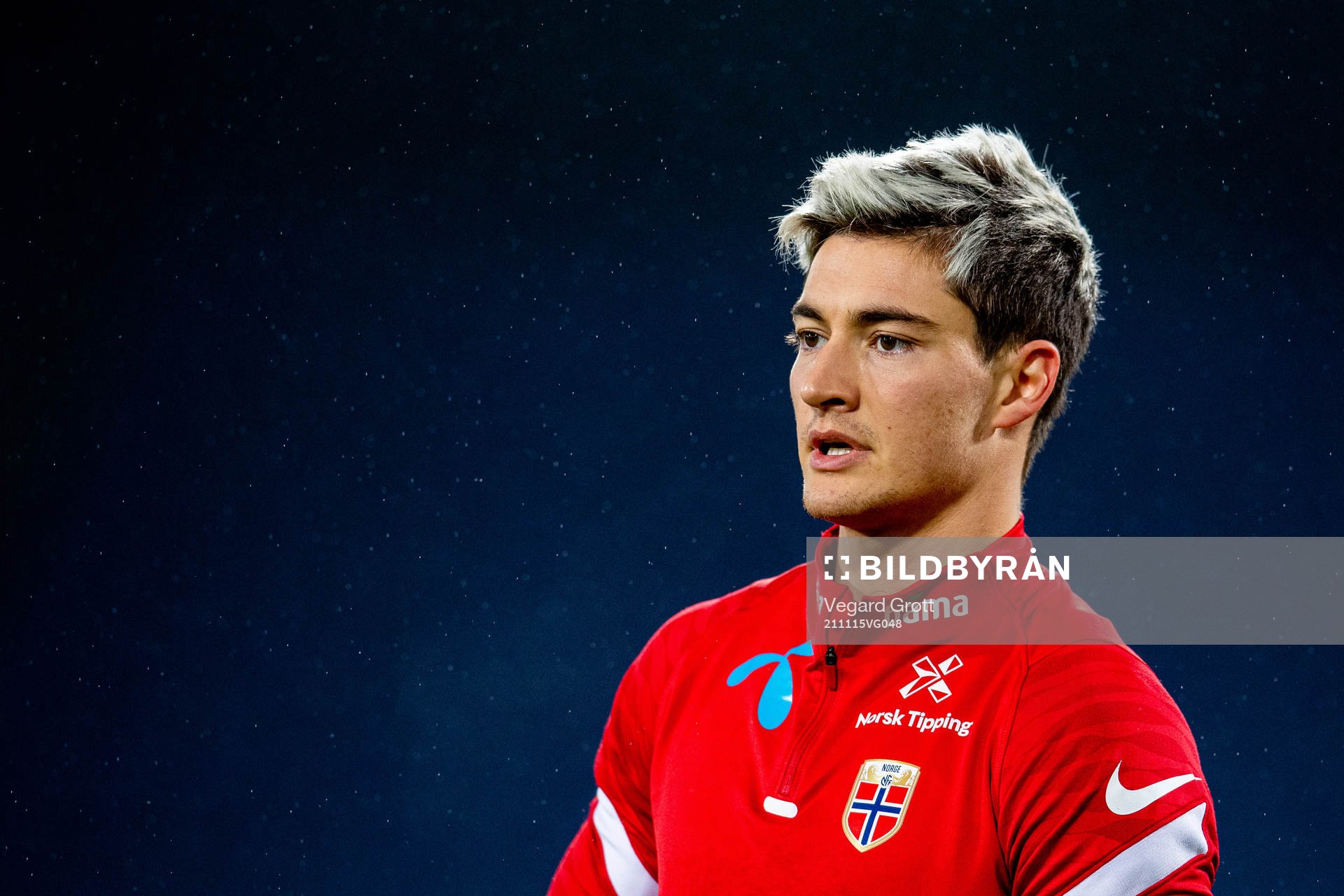 Mathias Normann of the Norwegian national football team