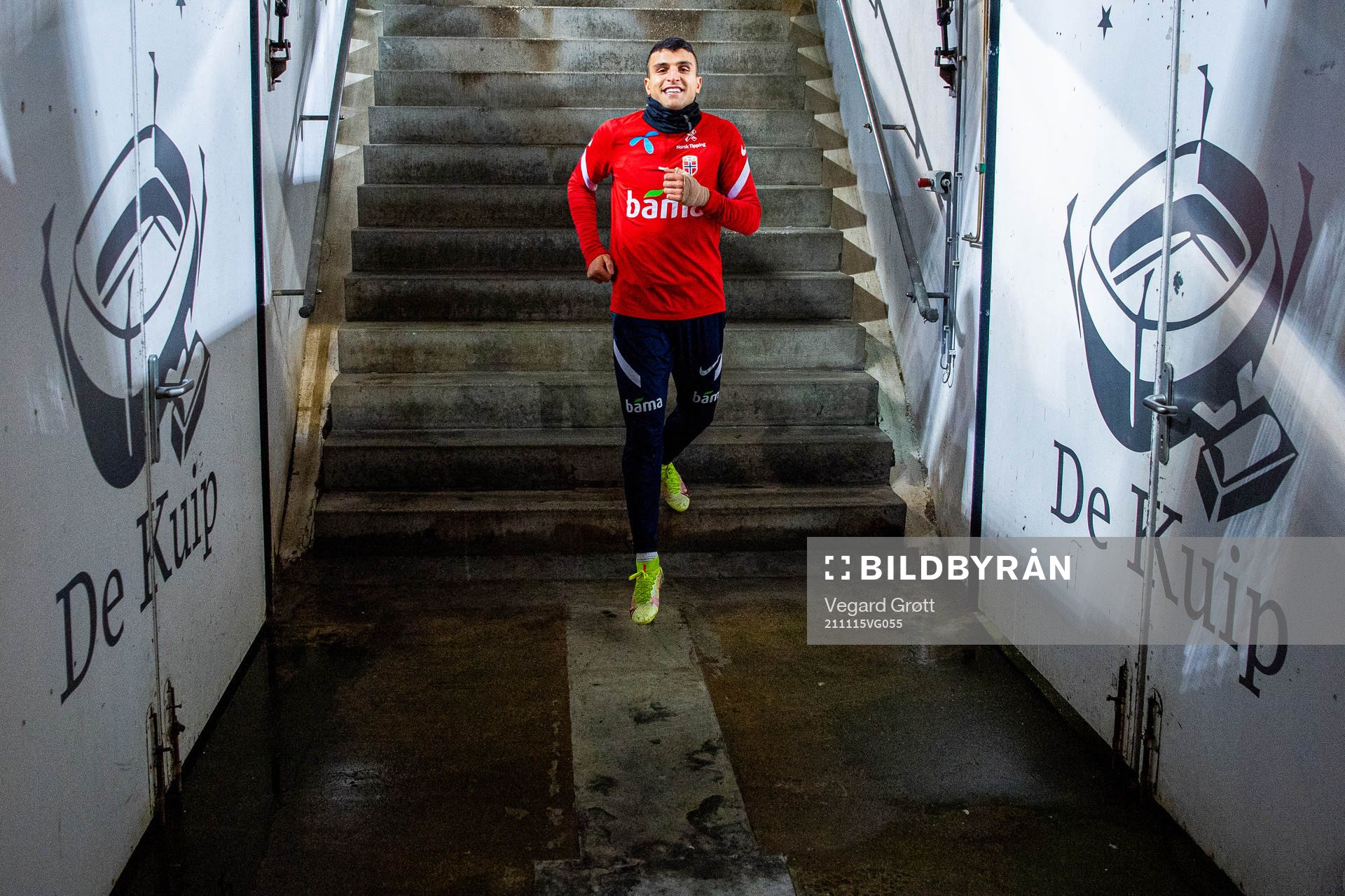 Mohamed Elyounoussi of the Norwegian national football team