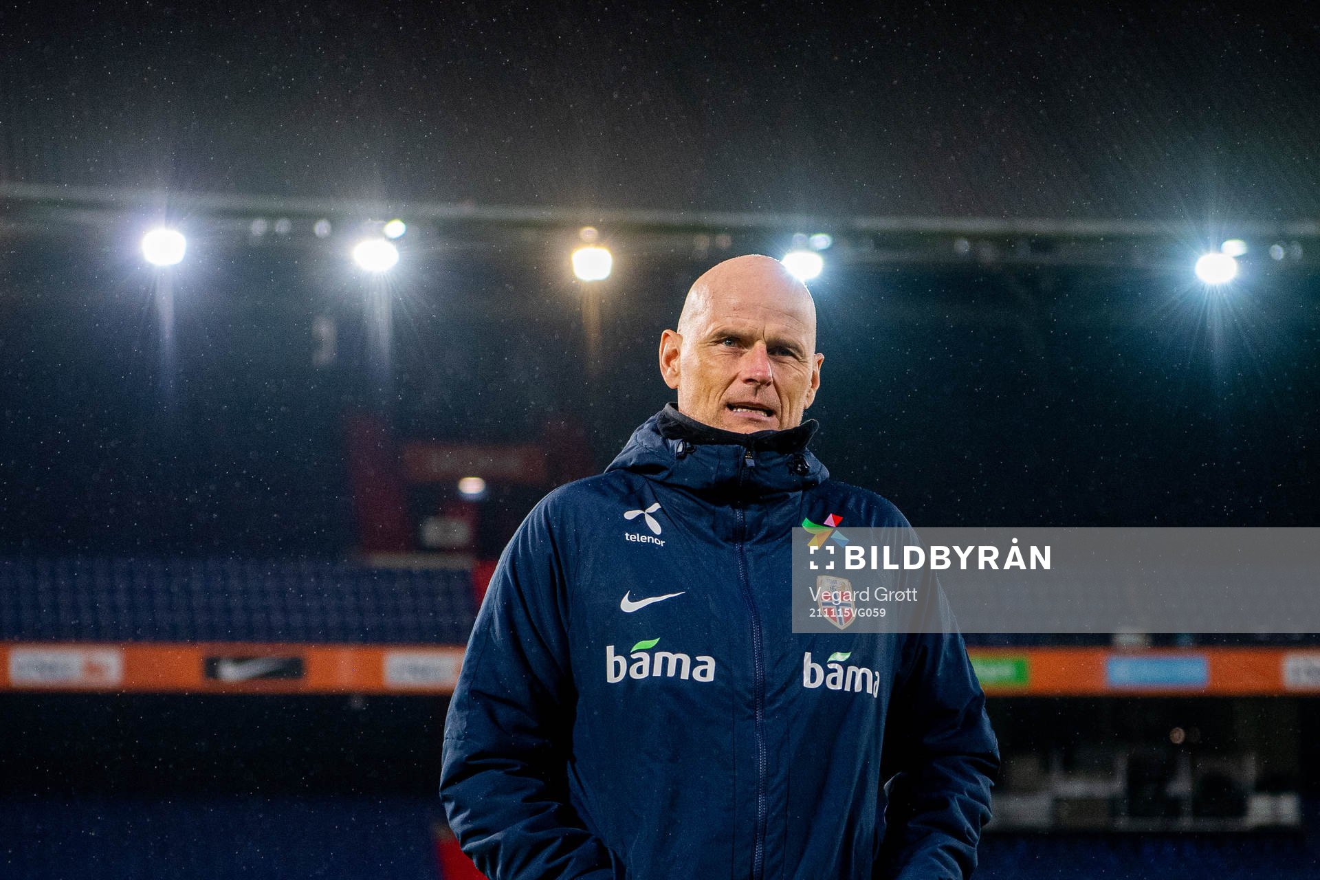 Ståle Solbakken, head coach of the Norwegian national