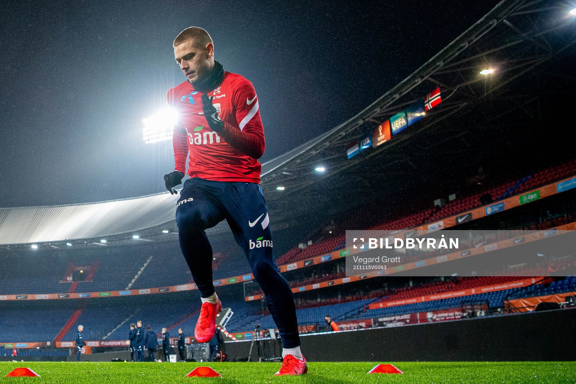 Julian Ryerson of the Norwegian national football team