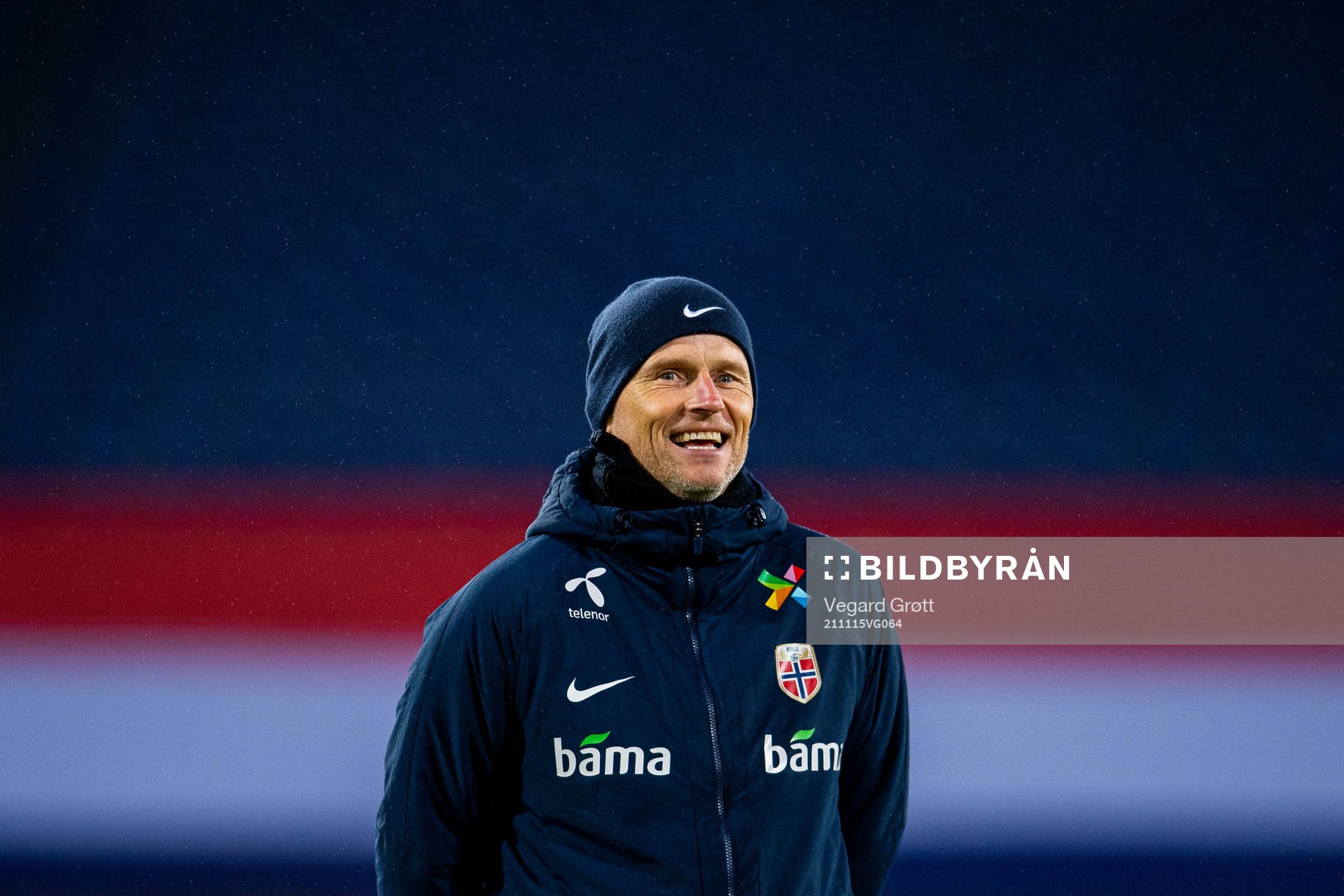 Ståle Solbakken, head coach of the Norwegian national