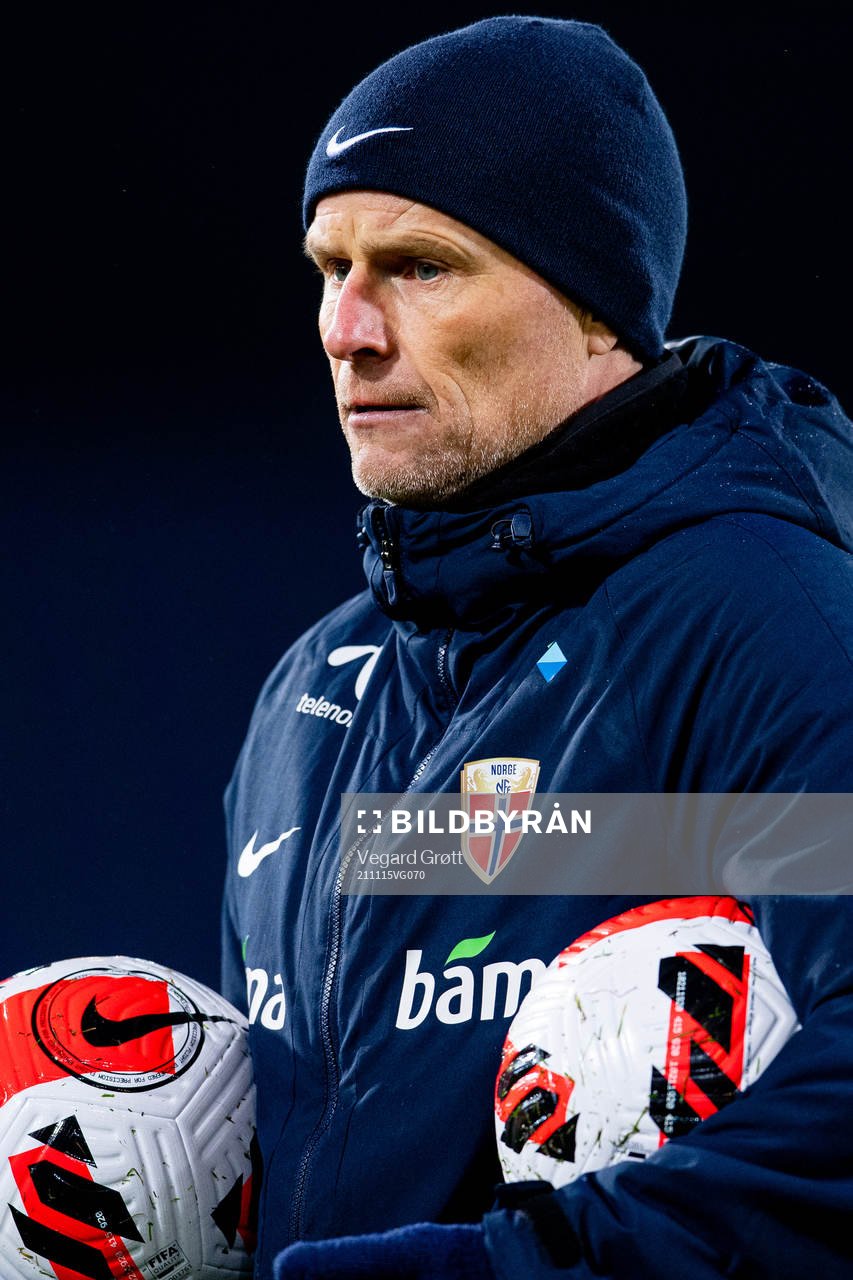 Ståle Solbakken, head coach of the Norwegian national