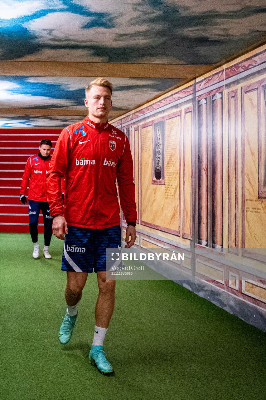 Andreas Hanche-Olsen of the Norwegian national football team