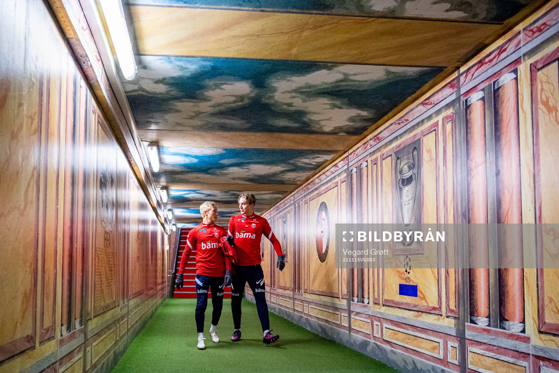 Birger Meling and Kristian Thorstvedt of the Norwegian