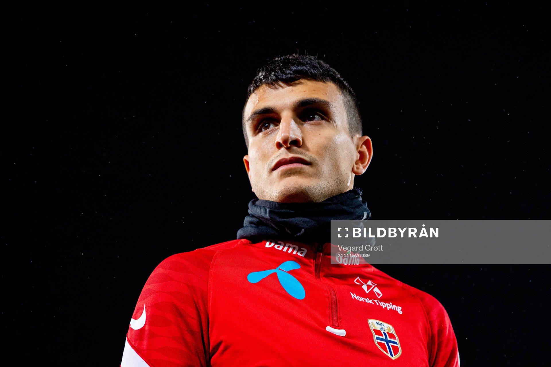 Mohamed Elyounoussi of the Norwegian national football team