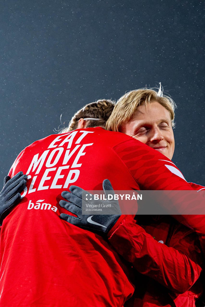 Kristian Thorstvedt and Mats Møller Dæhli of the