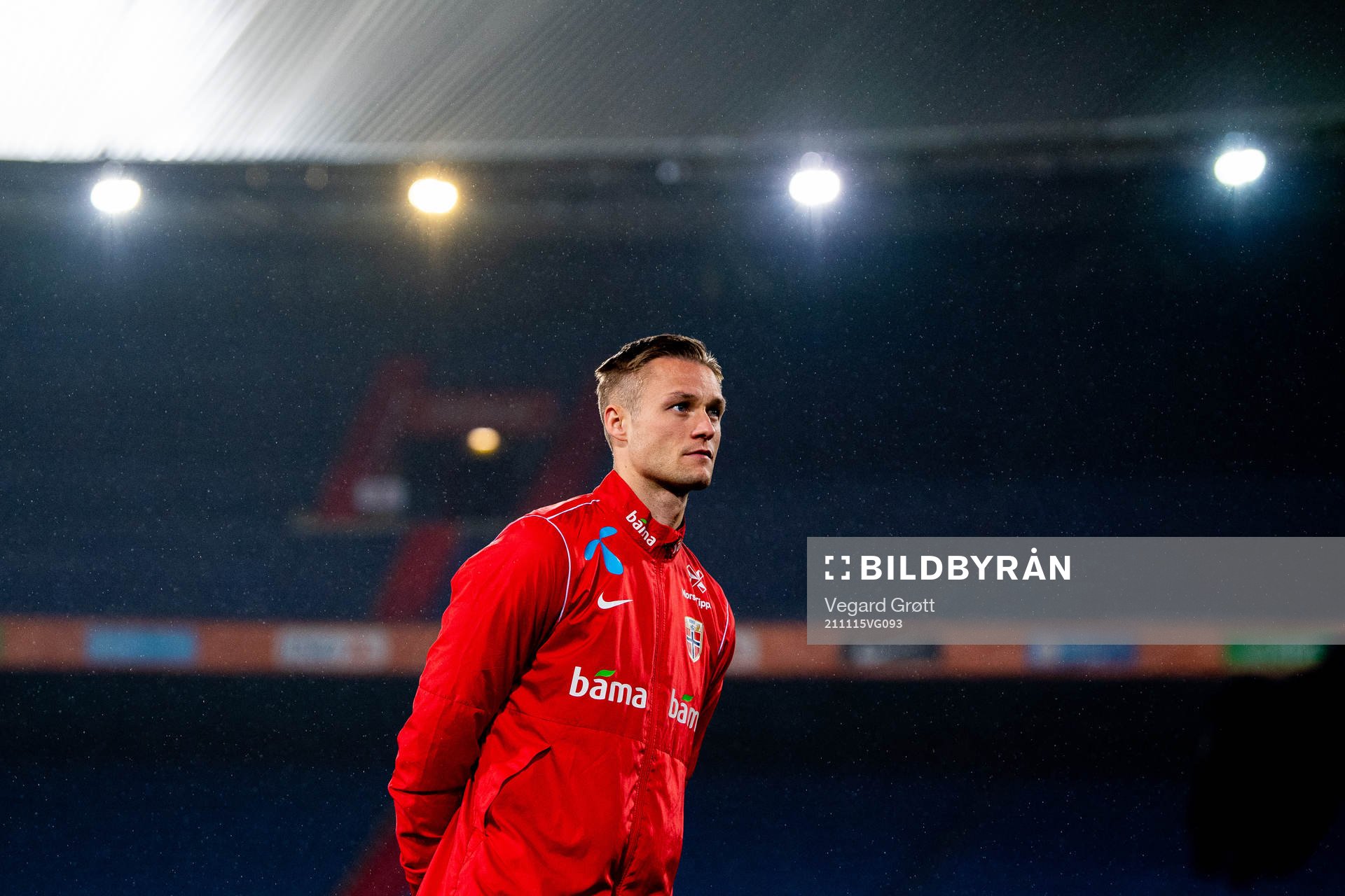 Stian Gregersen of the Norwegian national football team