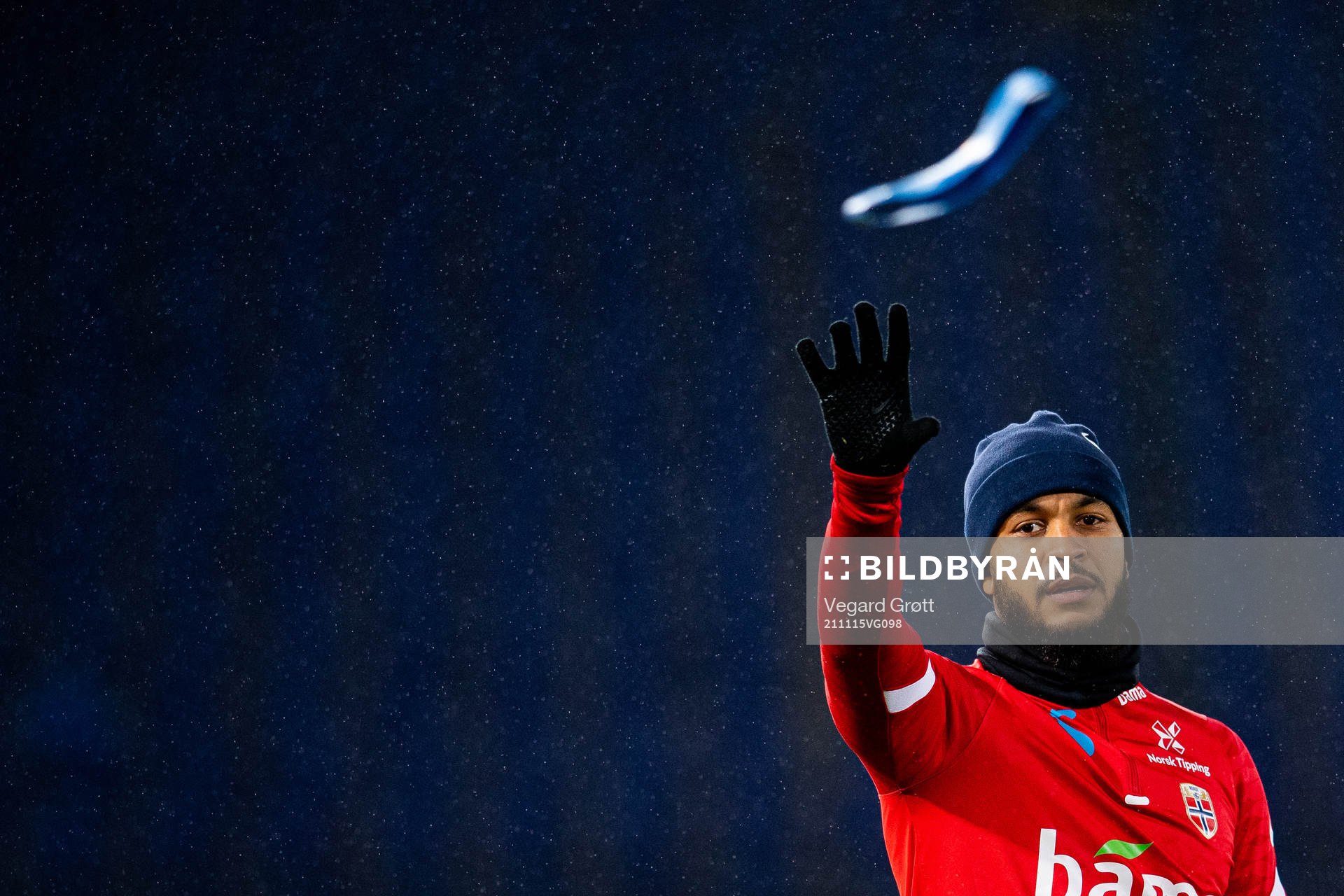 Joshua King of the Norwegian national football team