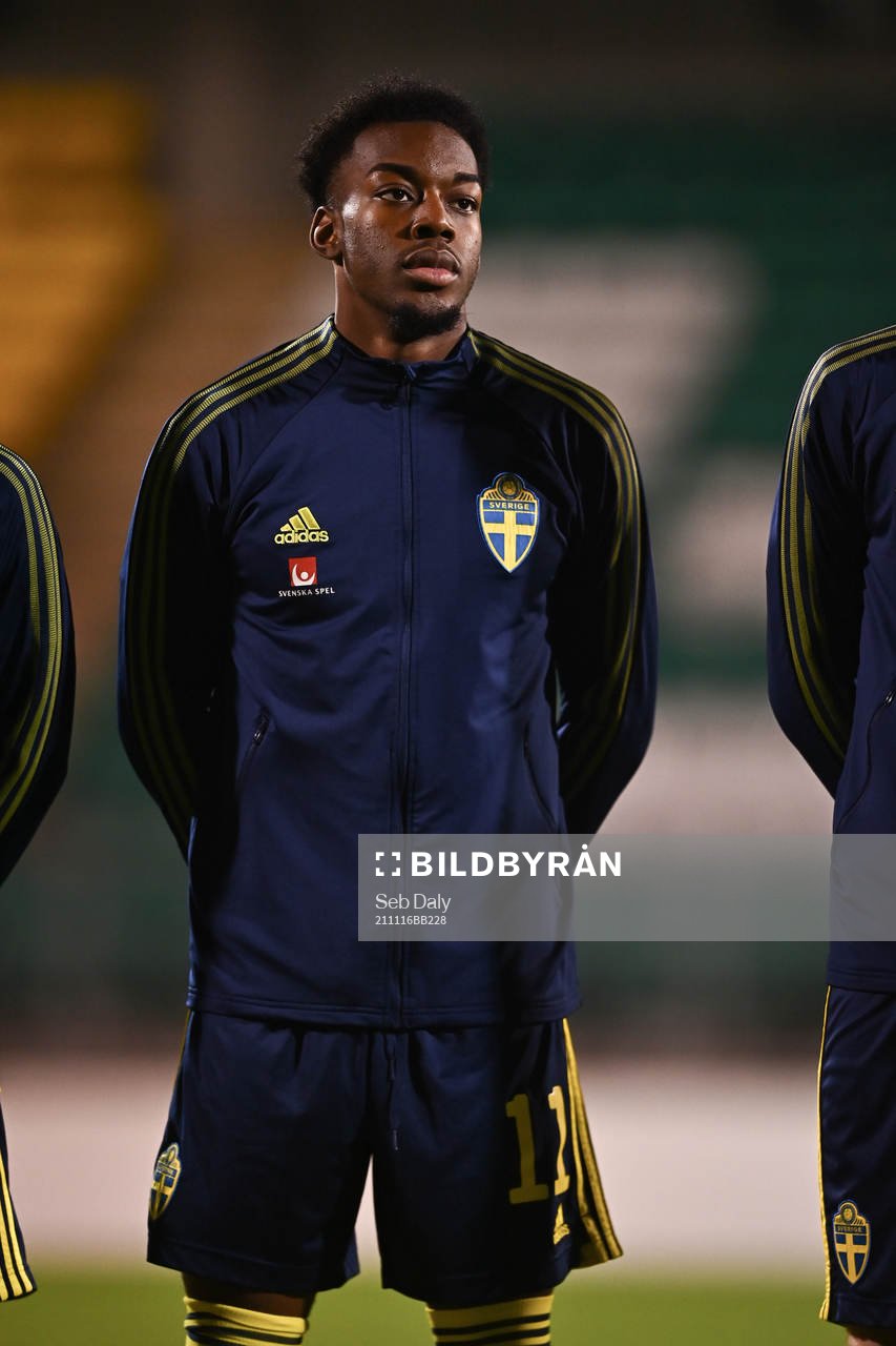 Anthony Elanga of Sweden