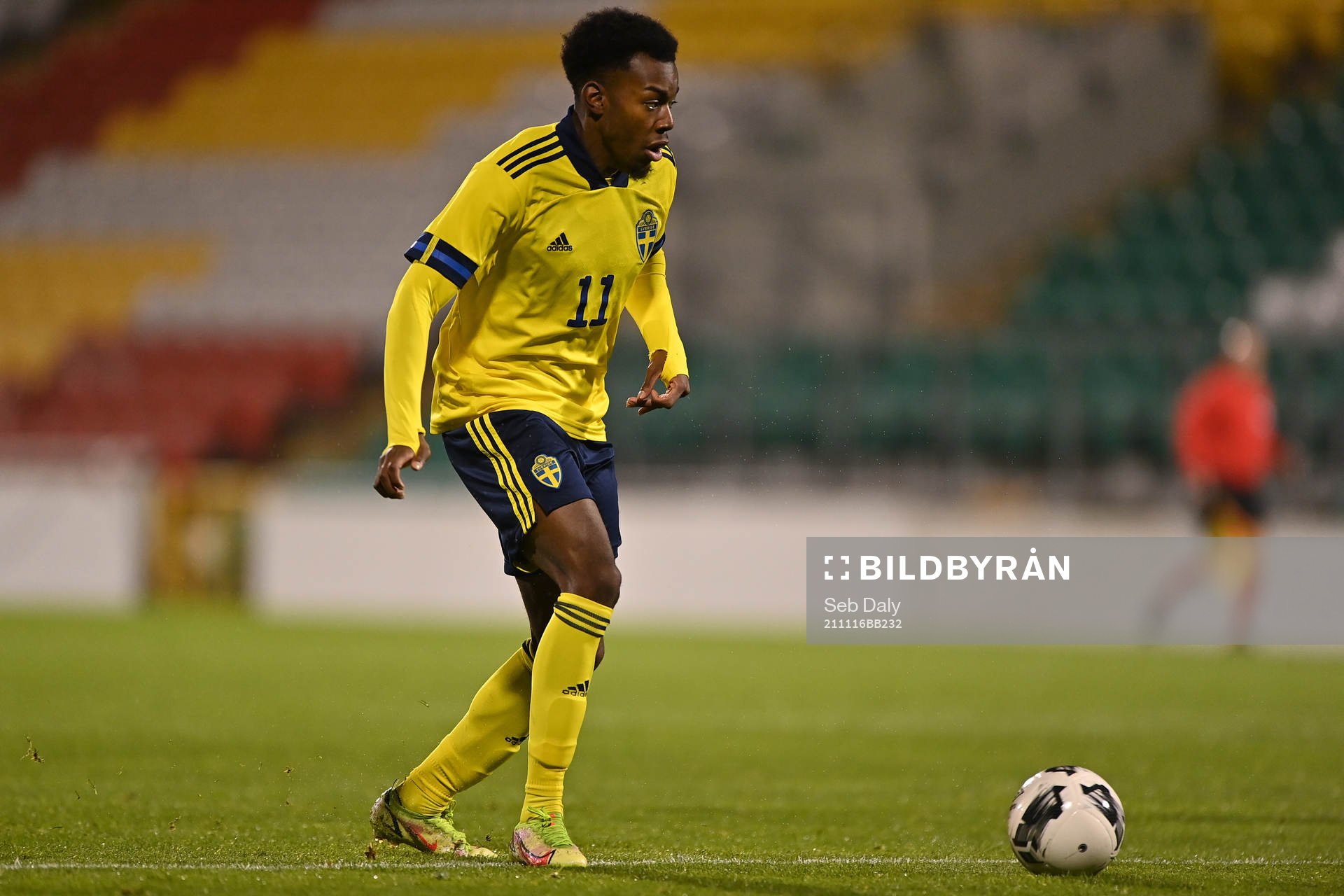Anthony Elanga of Sweden