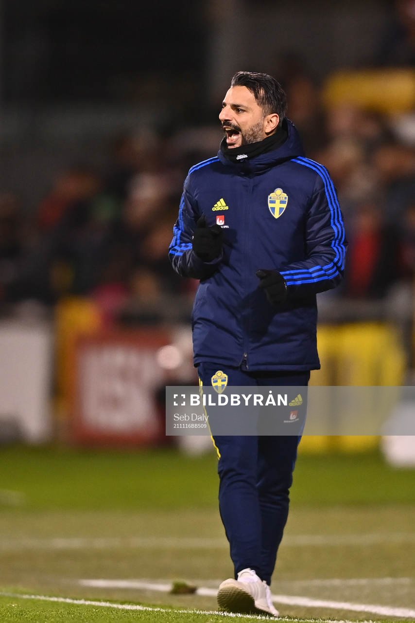 Poya Asbaghi, head coach of Sweden