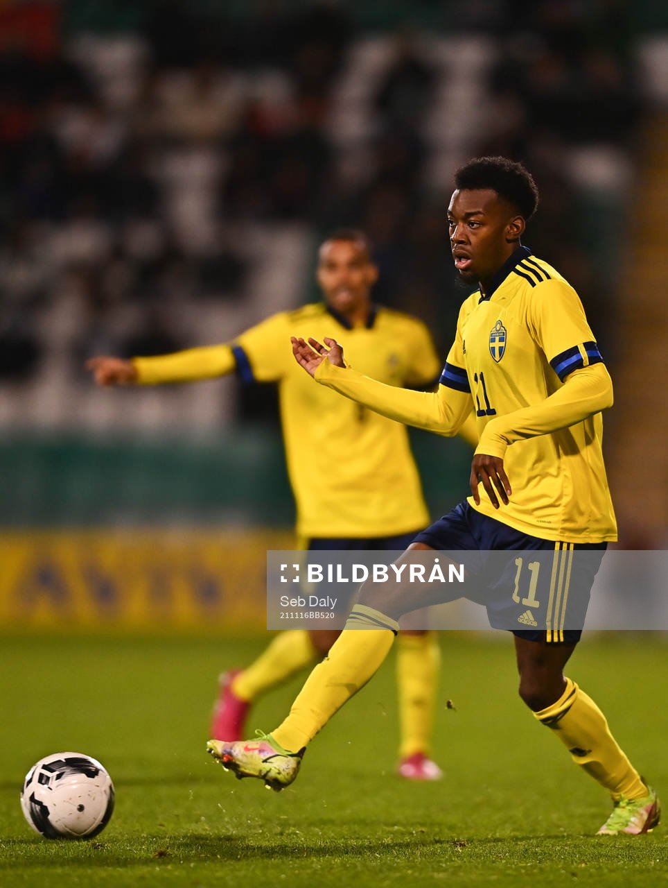 Anthony Elanga of Sweden