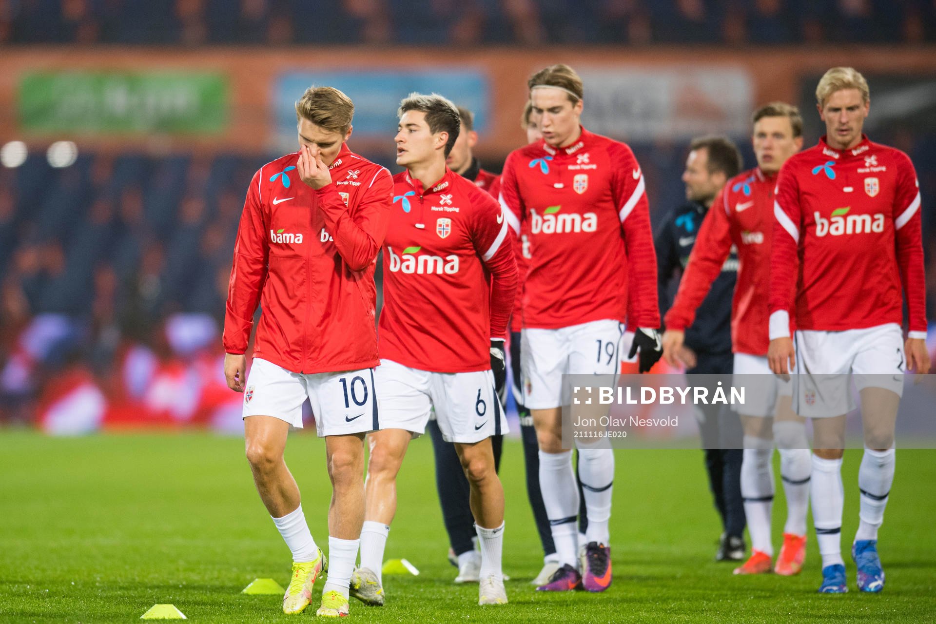 Martin Ødegaard, Mathias Normann, Kristian Thorstvedt and