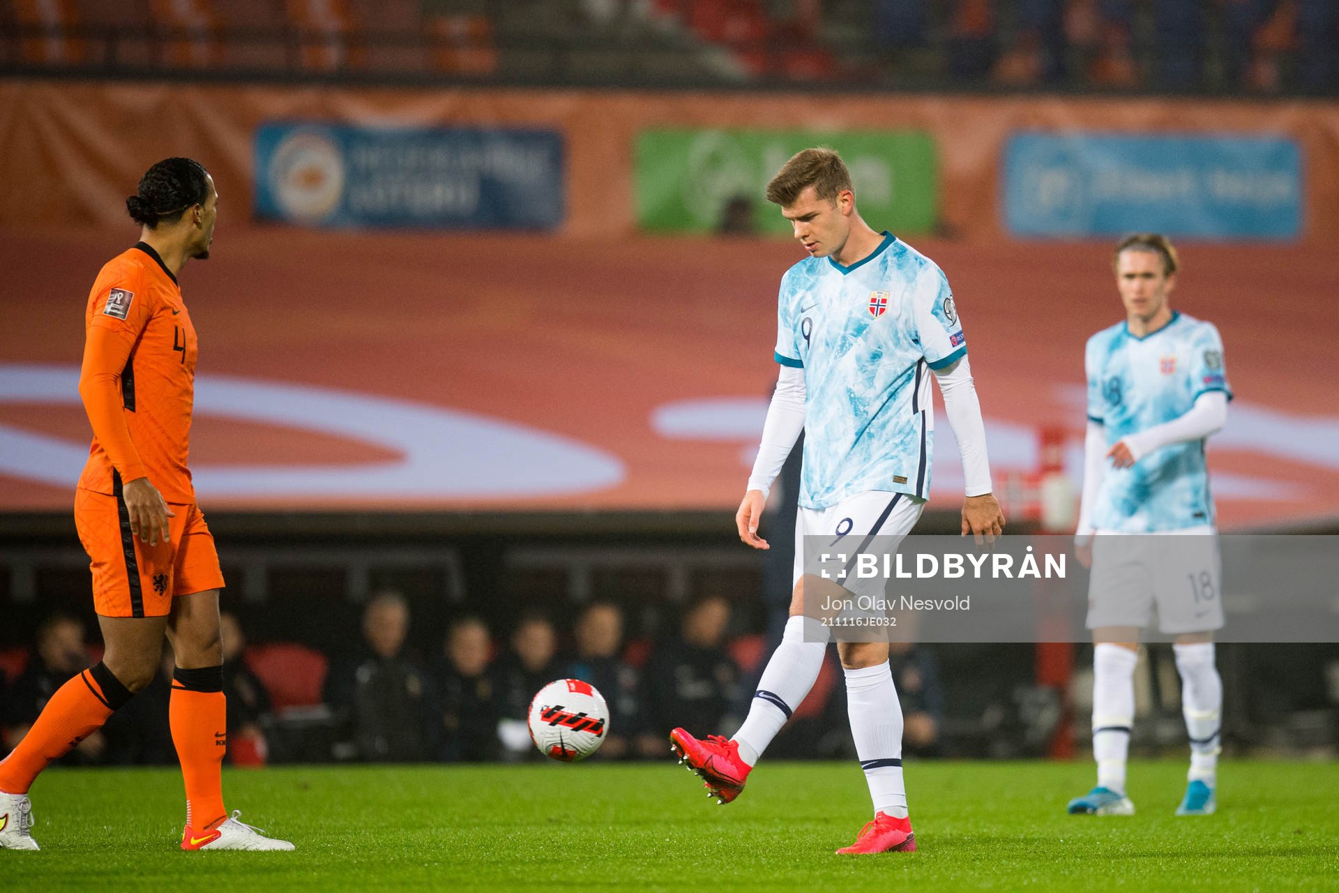 Alexander Sørloth of Norway