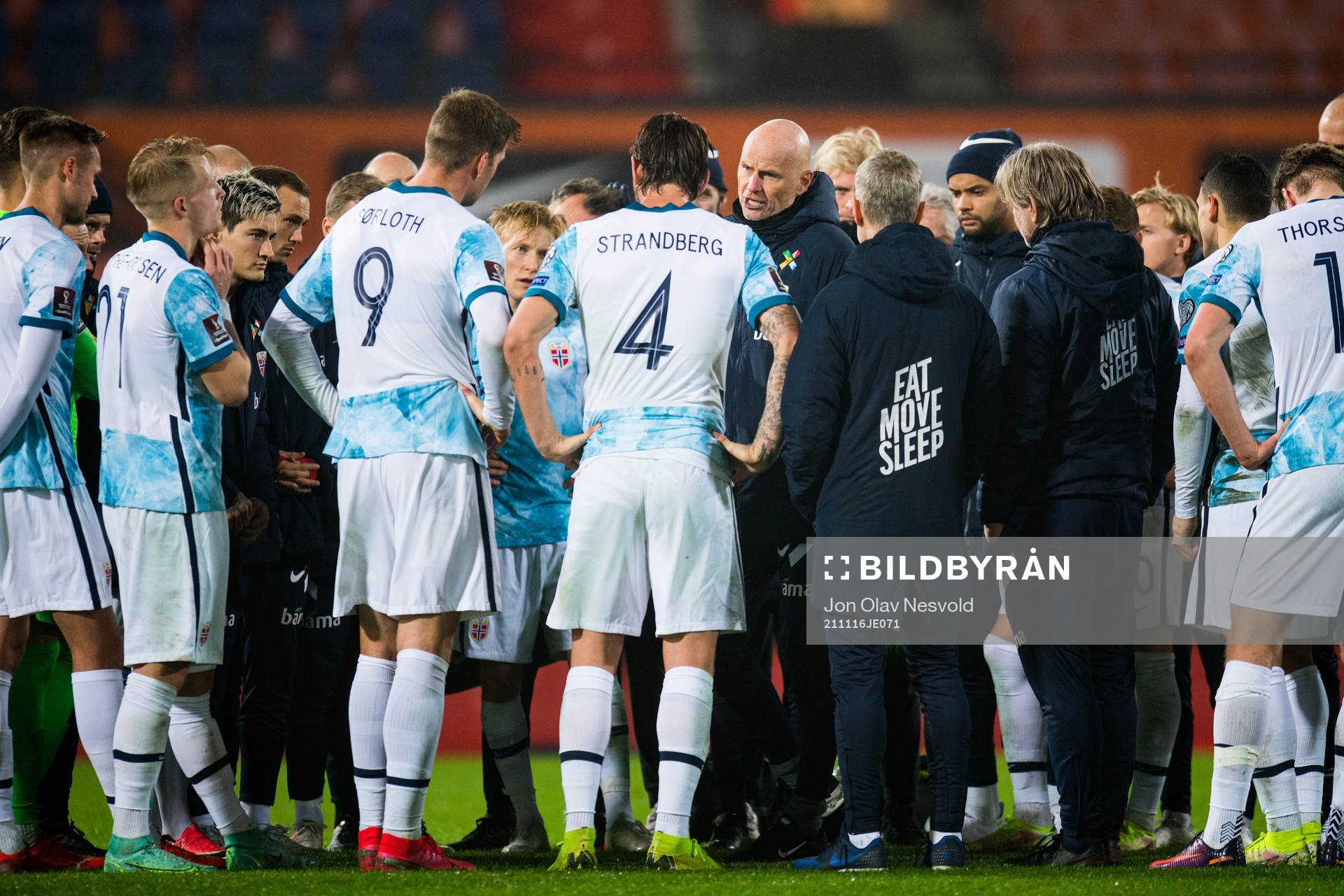 Ståle Solbakken, head coach of Norway