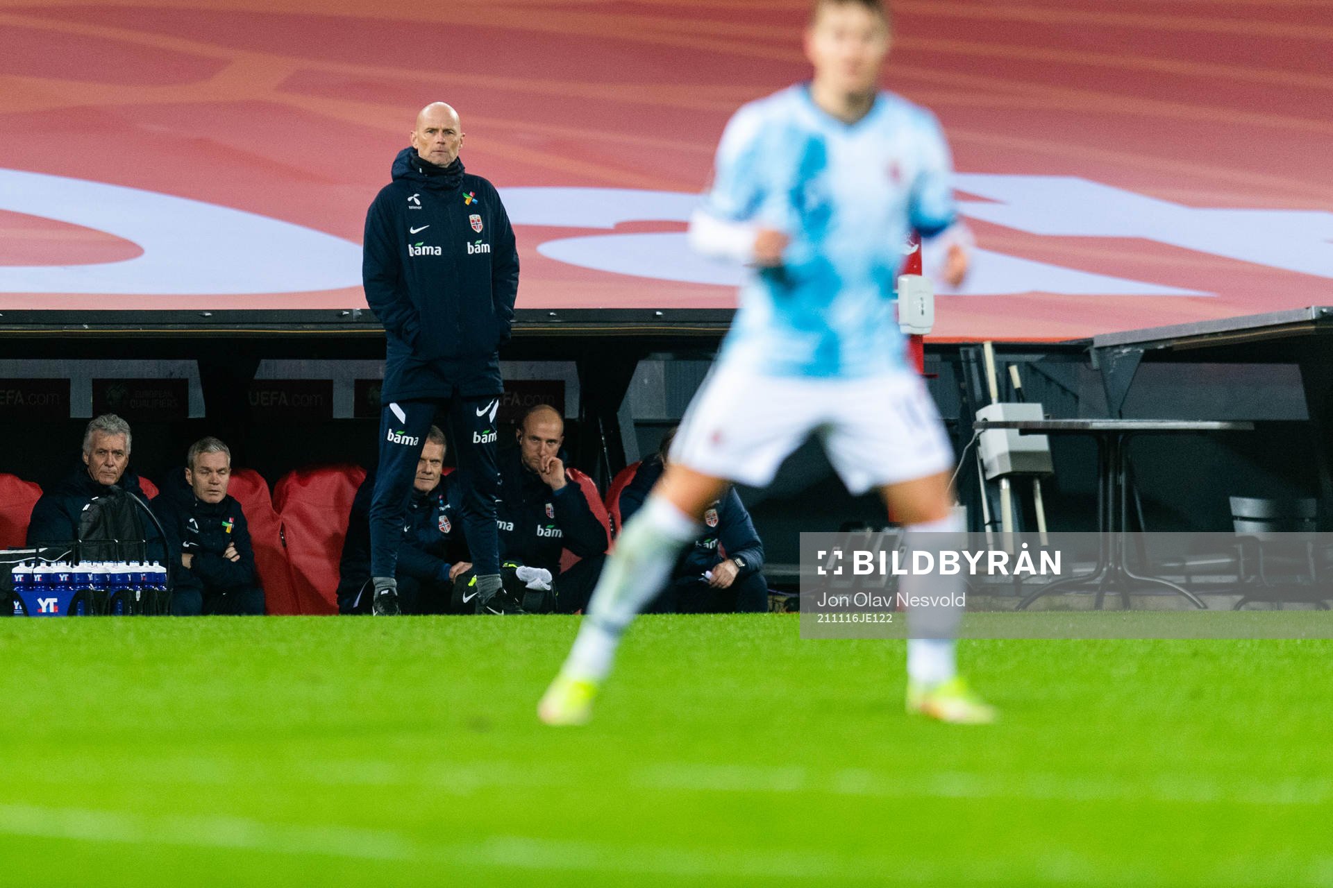 Ståle Solbakken, head coach of Norway
