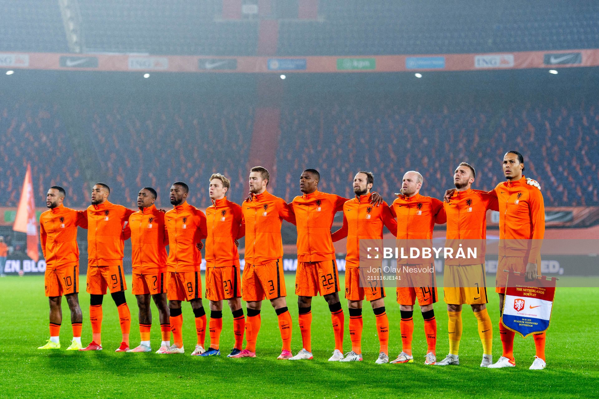 Memphis Depay, Arnaut Danjuma, Steven Bergwijn, Georginio