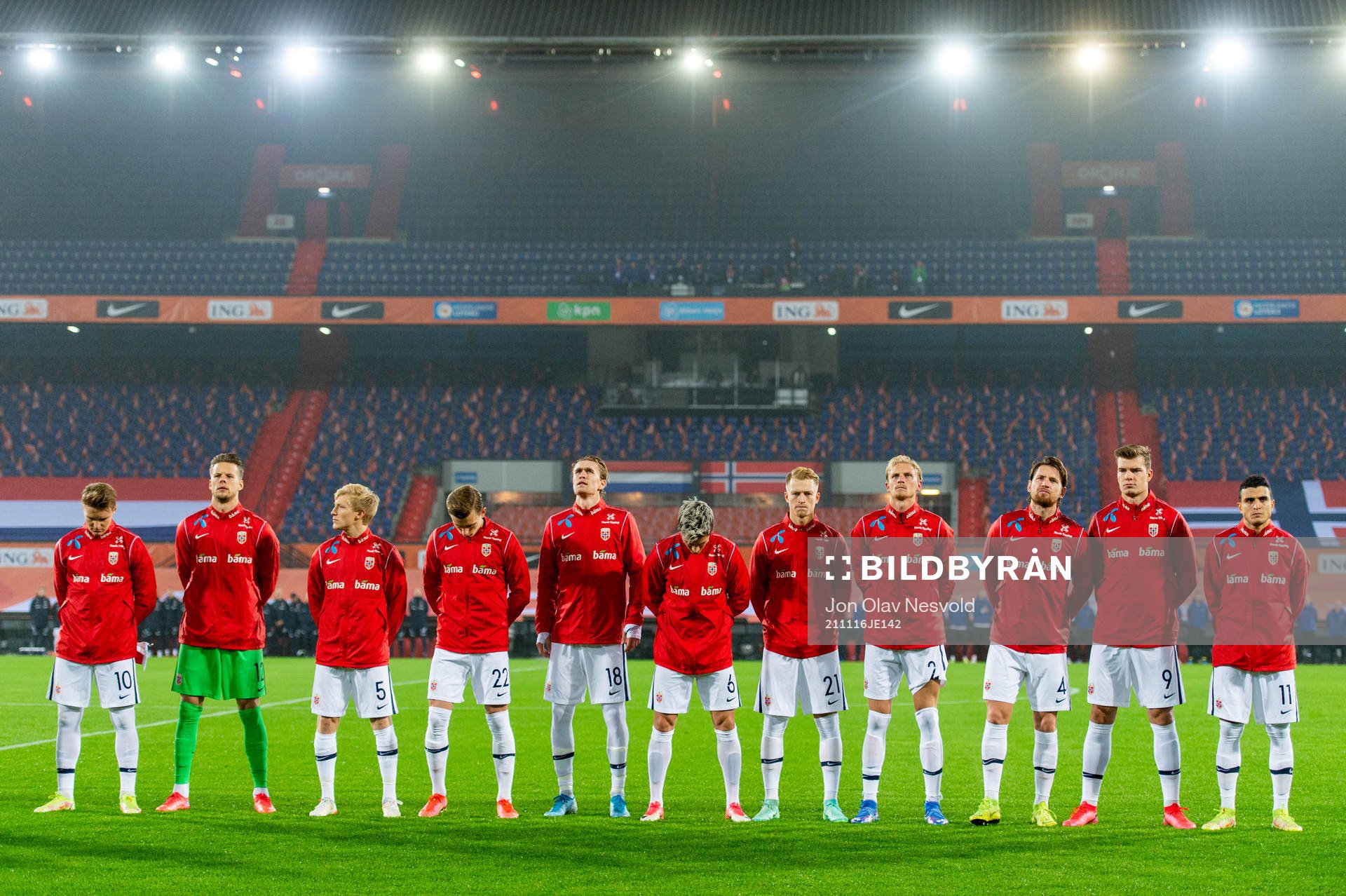 Martin Ødegaard, goalkeeper Ørjan Håskjold Nyland,