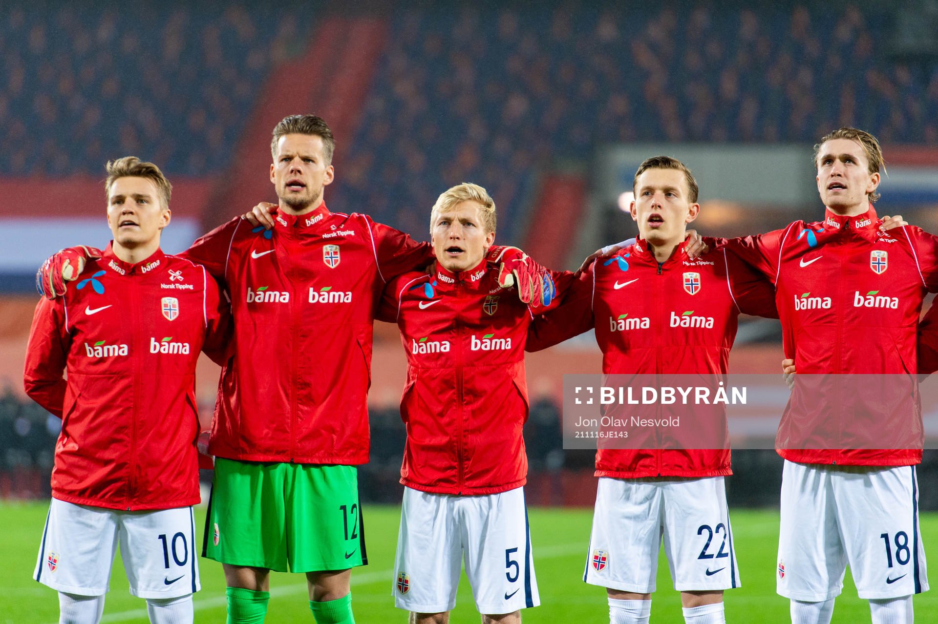 Martin Ødegaard, goalkeeper Ørjan Håskjold Nyland,