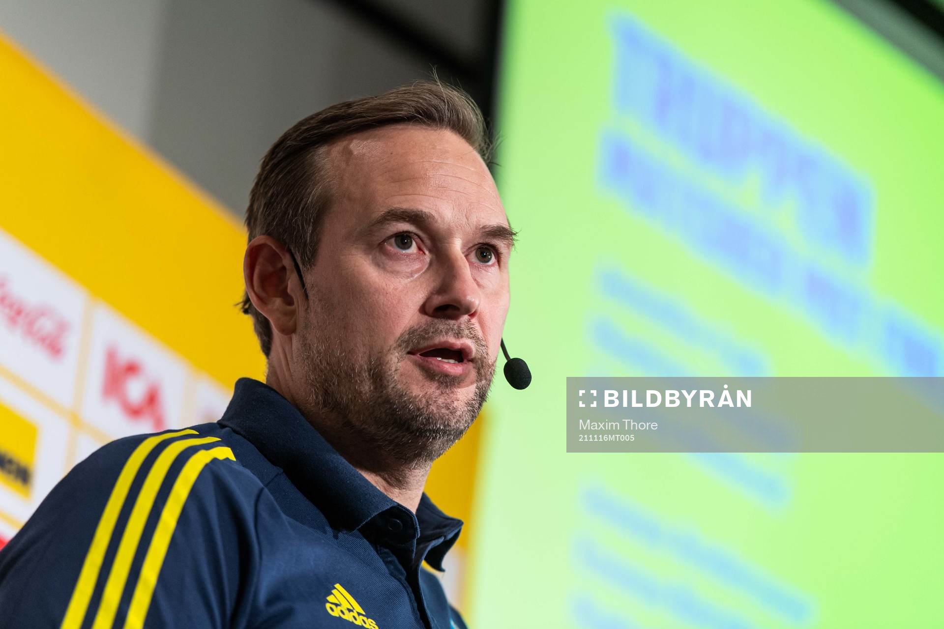 Head coach Martin Möller of the Swedish women’s U23