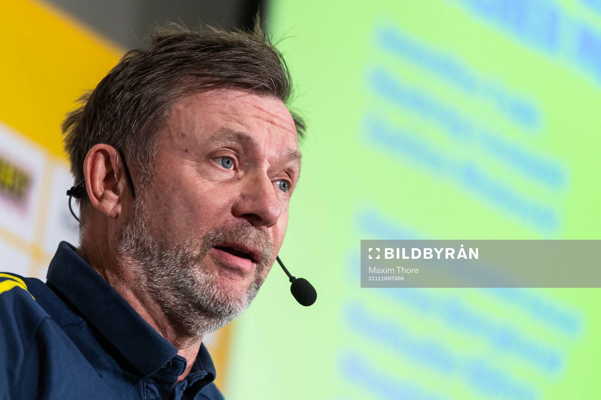 Head coach Peter Gerhardsson of the Swedish women’s