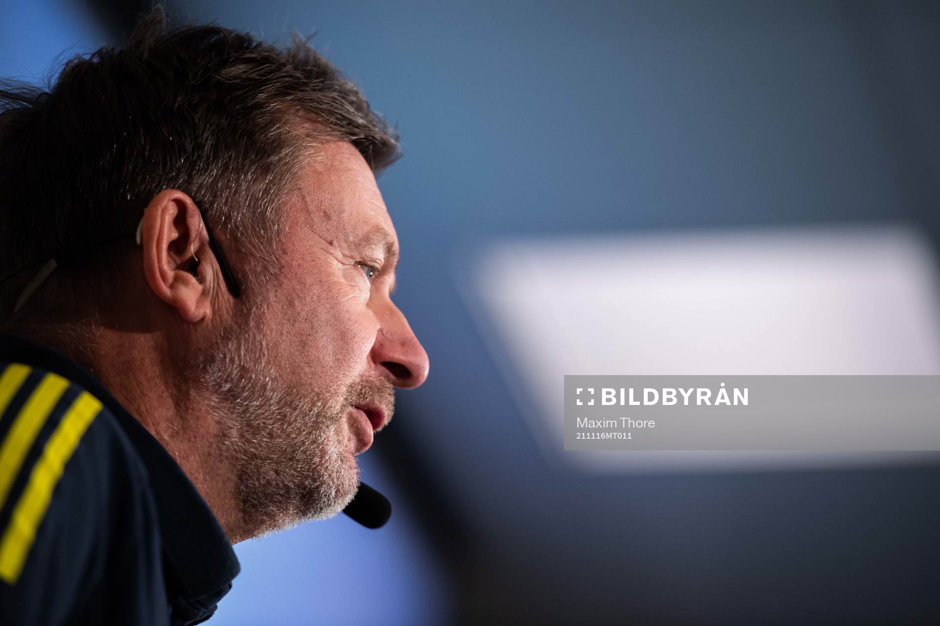 Head coach Peter Gerhardsson of the Swedish women’s
