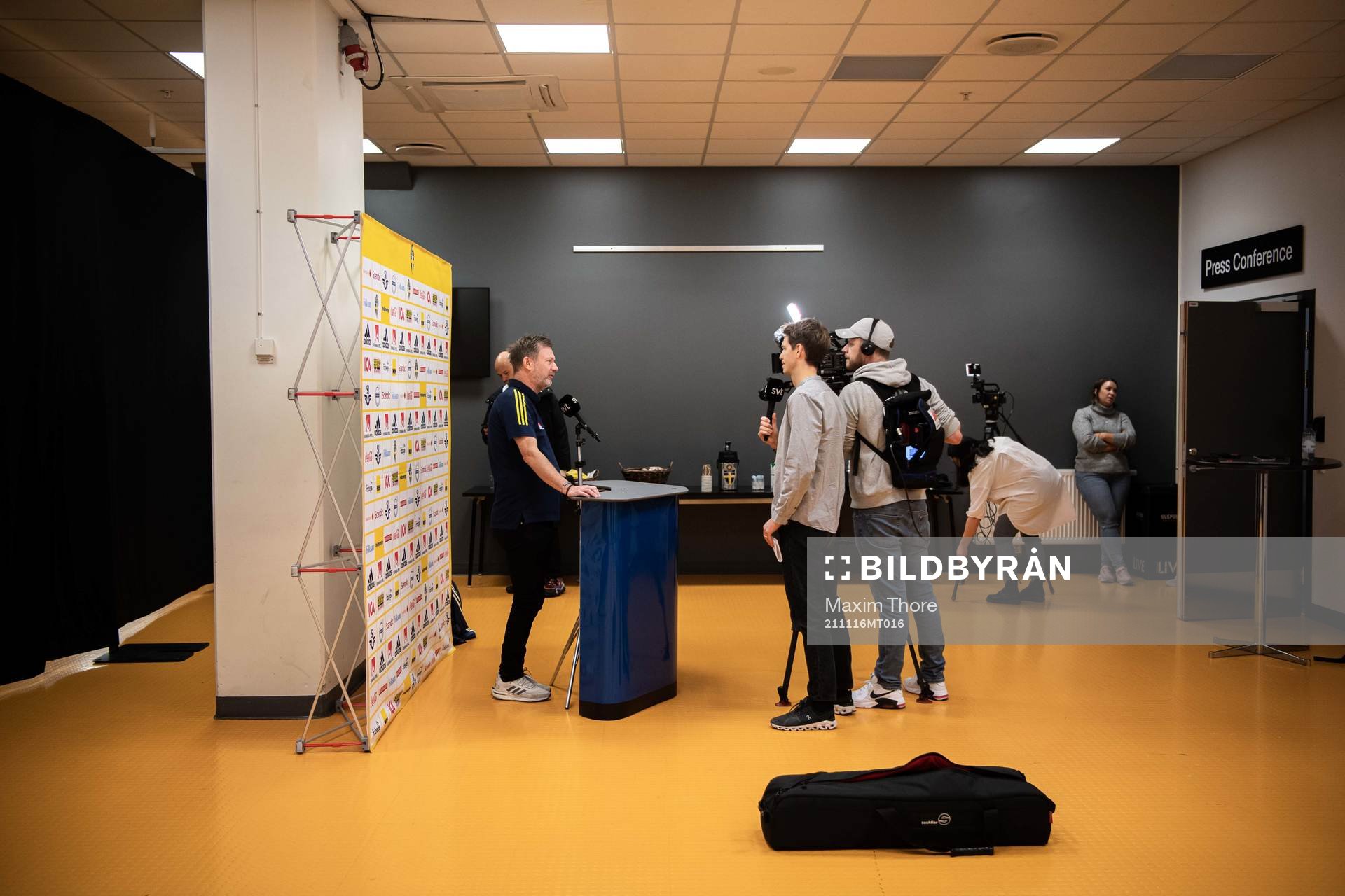 Head coach Peter Gerhardsson of the Swedish women’s
