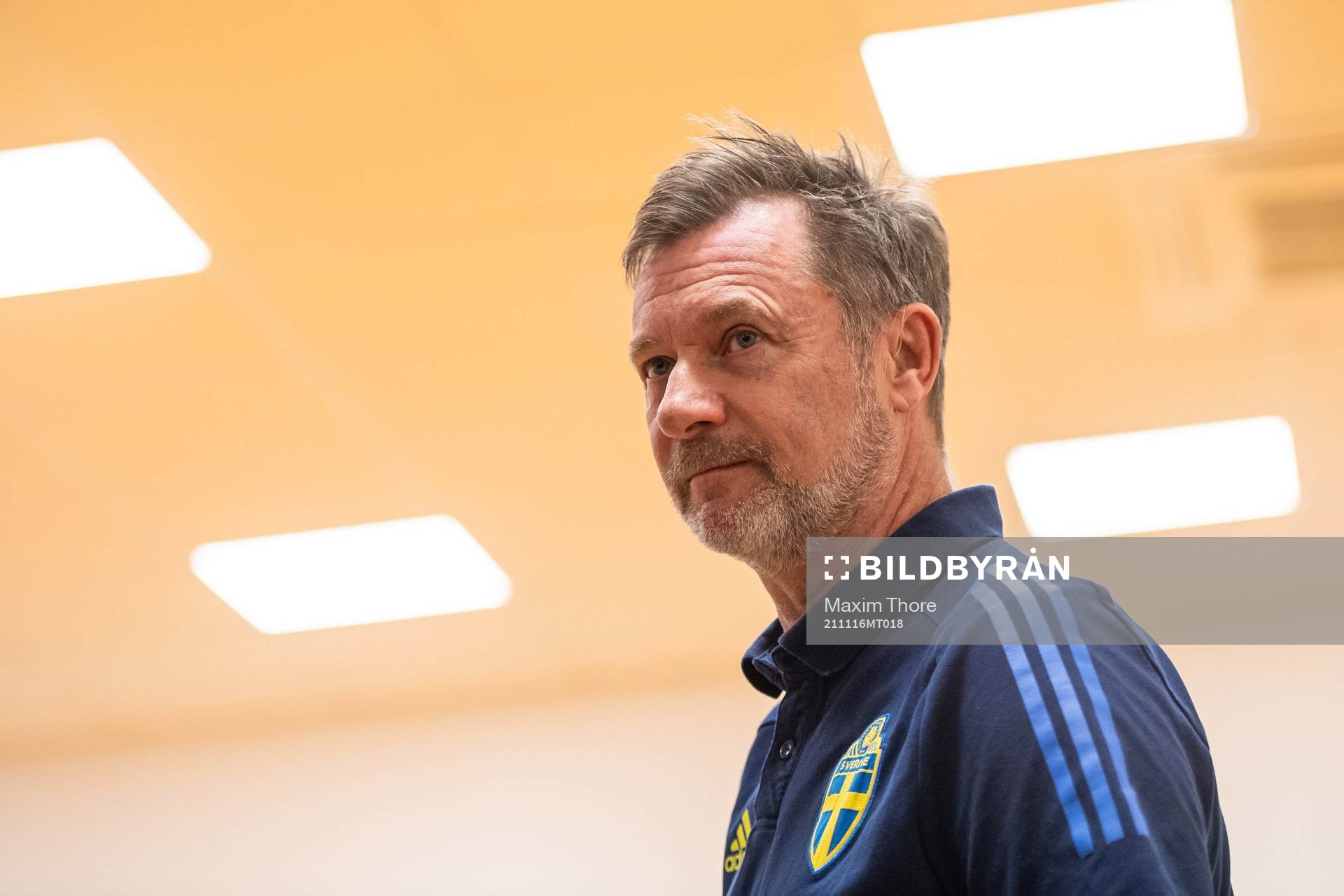 Head coach Peter Gerhardsson of the Swedish women’s