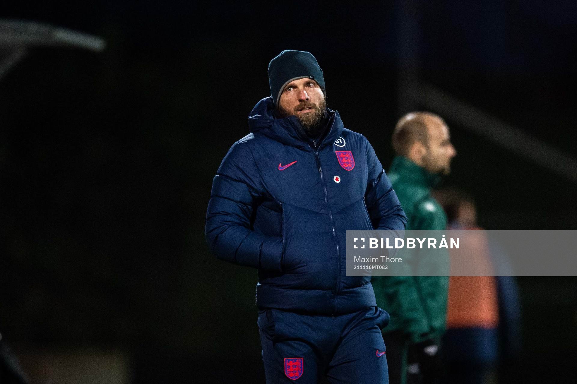 Head coach Ian Foster of England