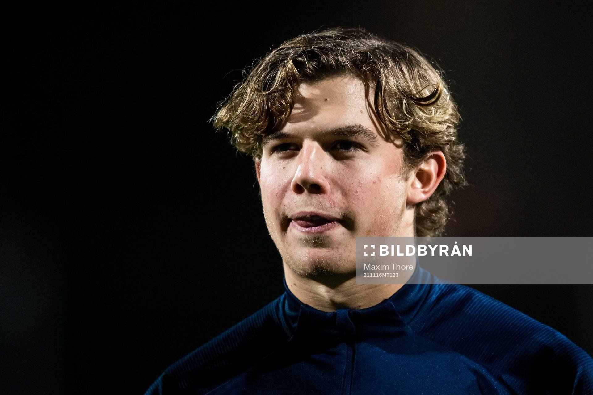 Goalkeeper Melker Ellborg of Sweden at lineup