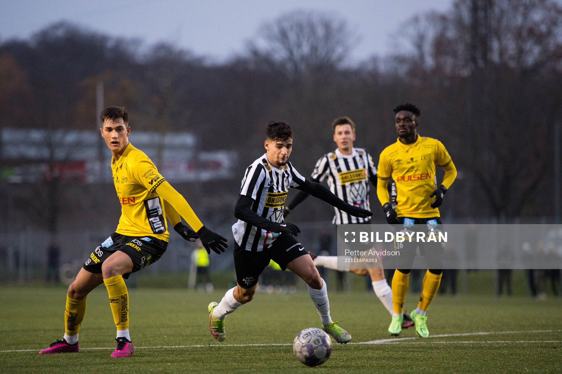 Elfsborgs Amer Jusic och Landskronas Osama Khattab