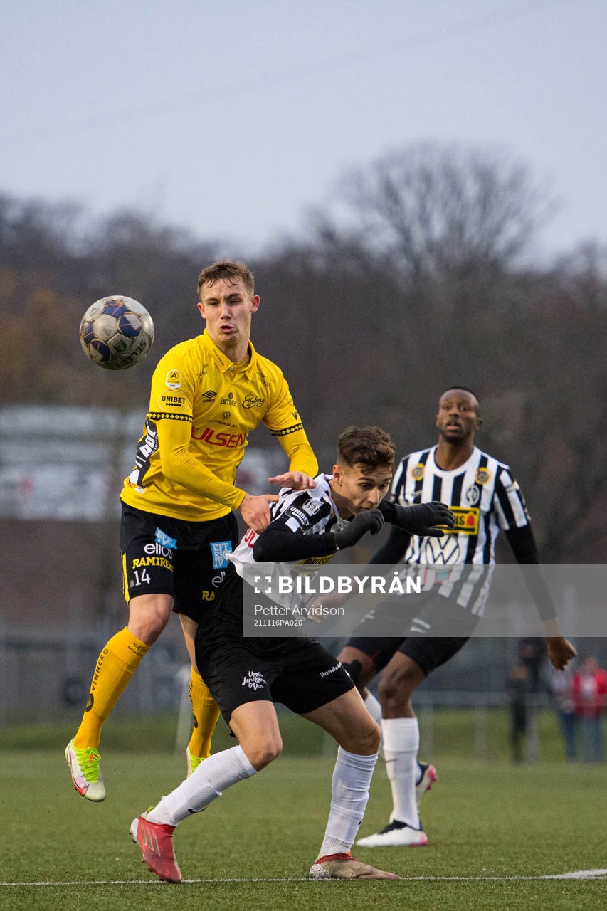 Elfsborgs Jacob Ondrejka och Landskronas Camil Jebara