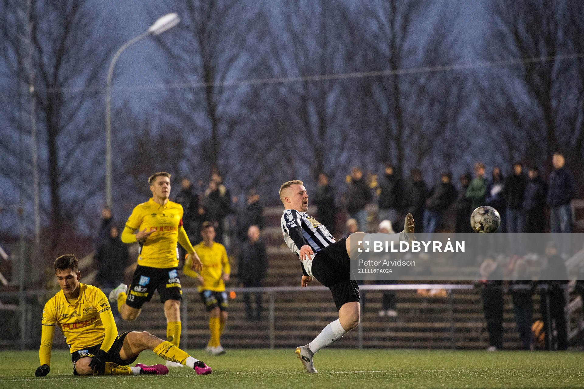 Landskronas Niklas Nielsen och Elfsborgs Amer Jusic