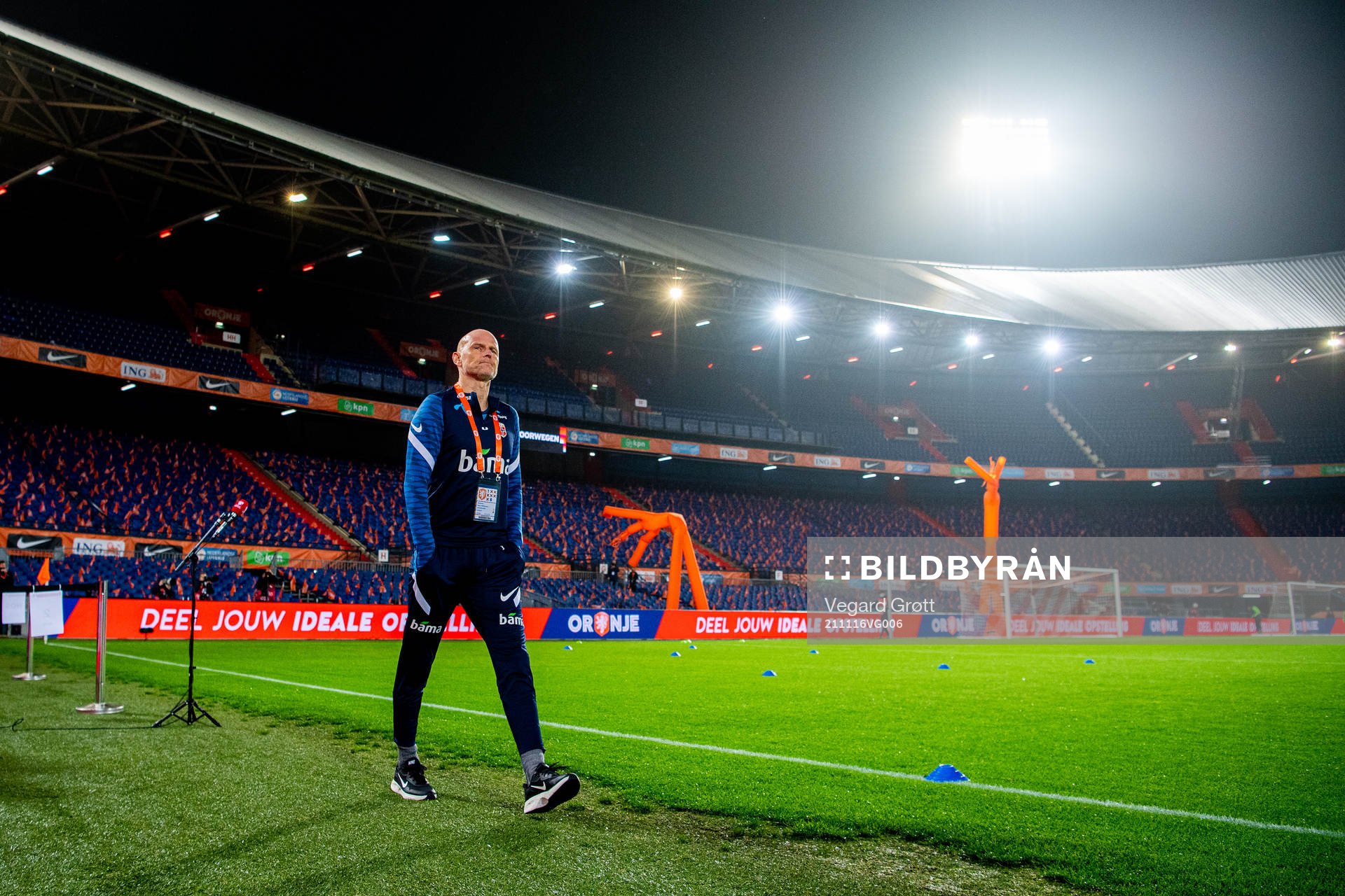 Ståle Solbakken, head coach of Norway