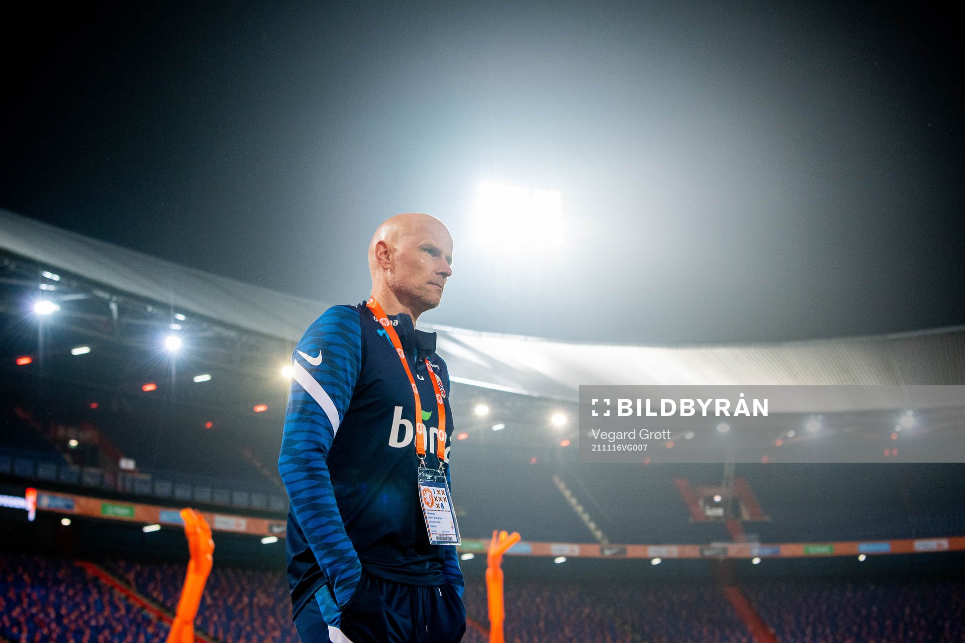 Ståle Solbakken, head coach of Norway