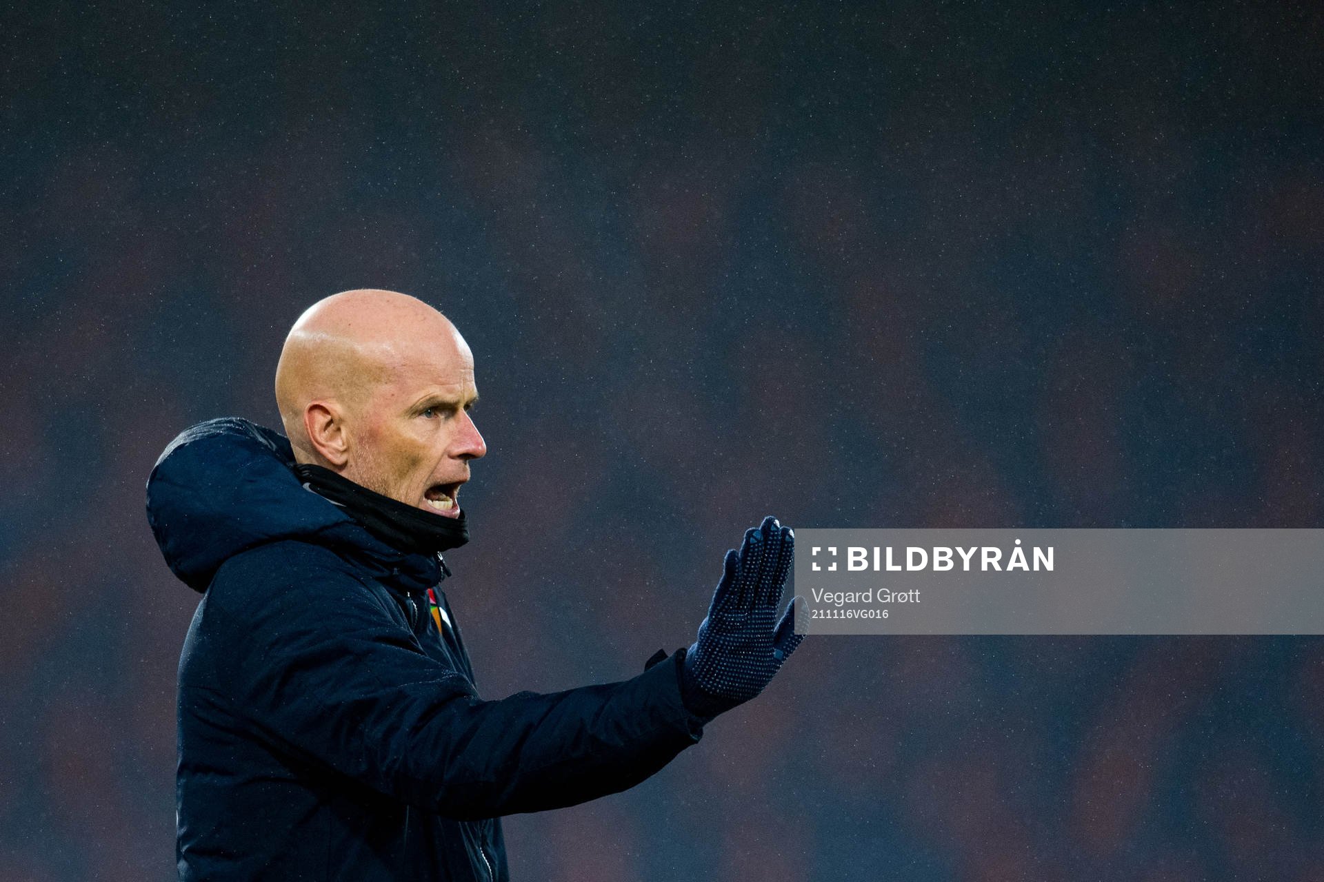 Ståle Solbakken, head coach of Norway