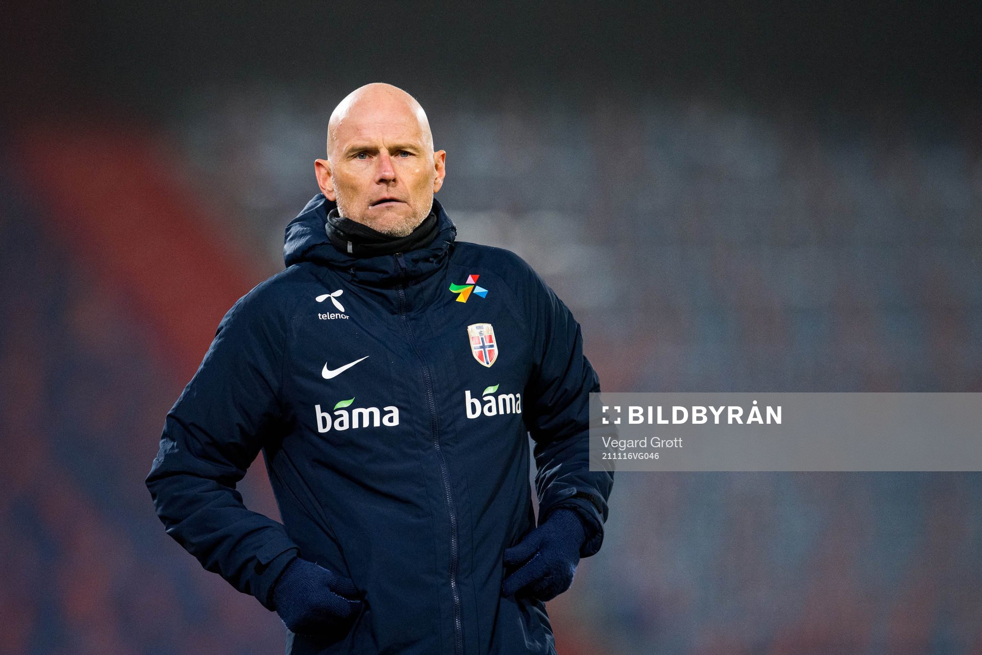 Ståle Solbakken, head coach of Norway