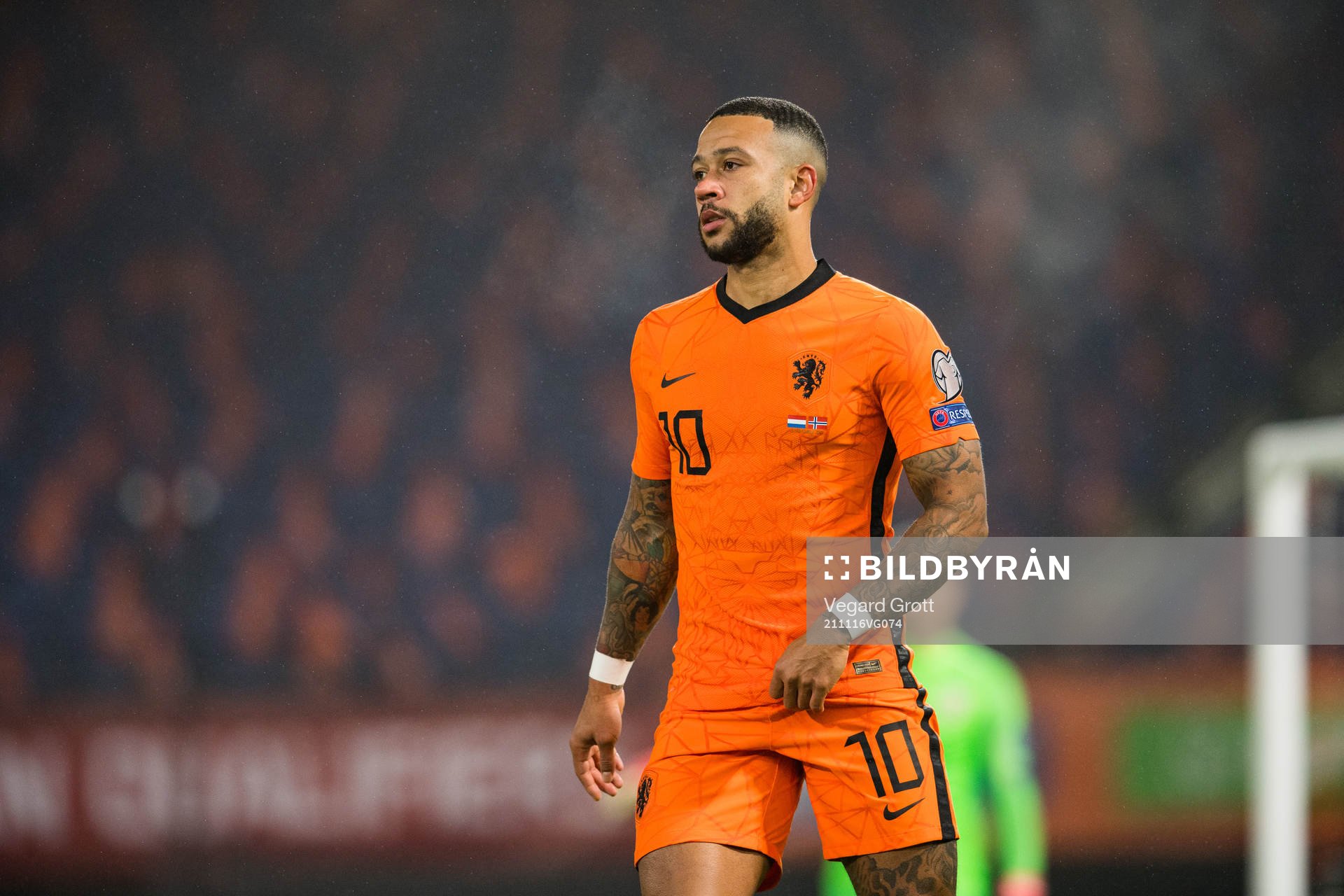 Memphis Depay of Netherlands