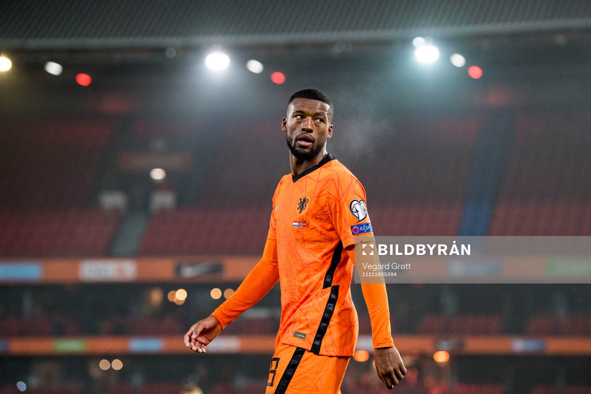 Georginio Wijnaldum of Netherlands