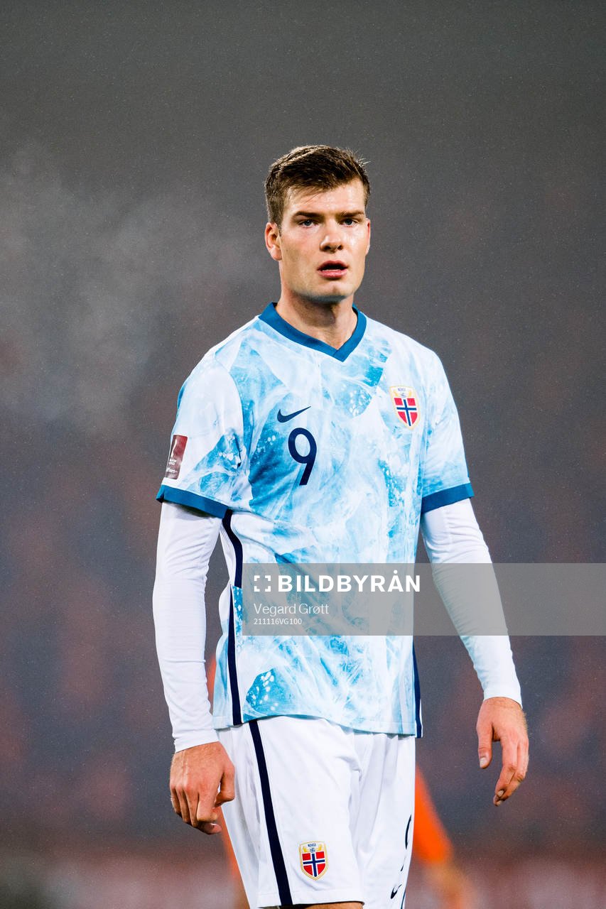 Alexander Sørloth of Norway