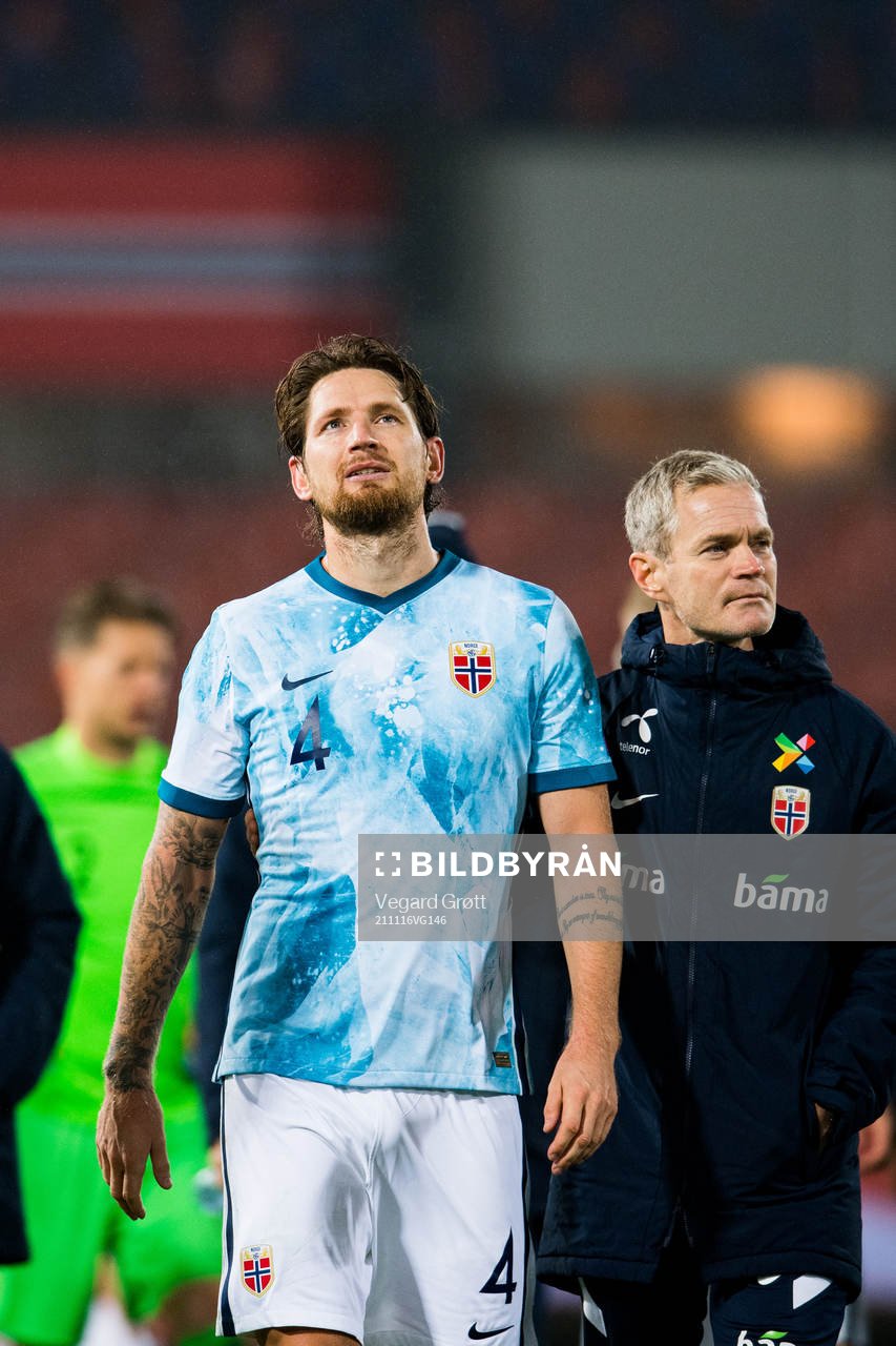 Stefan Strandberg of Norway looks dejected