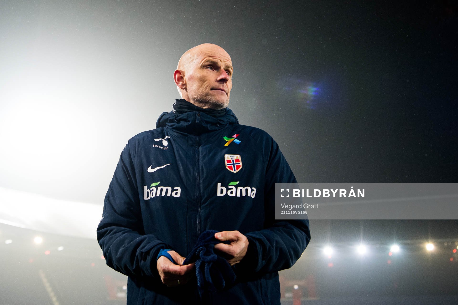 Ståle Solbakken, head coach of Norway