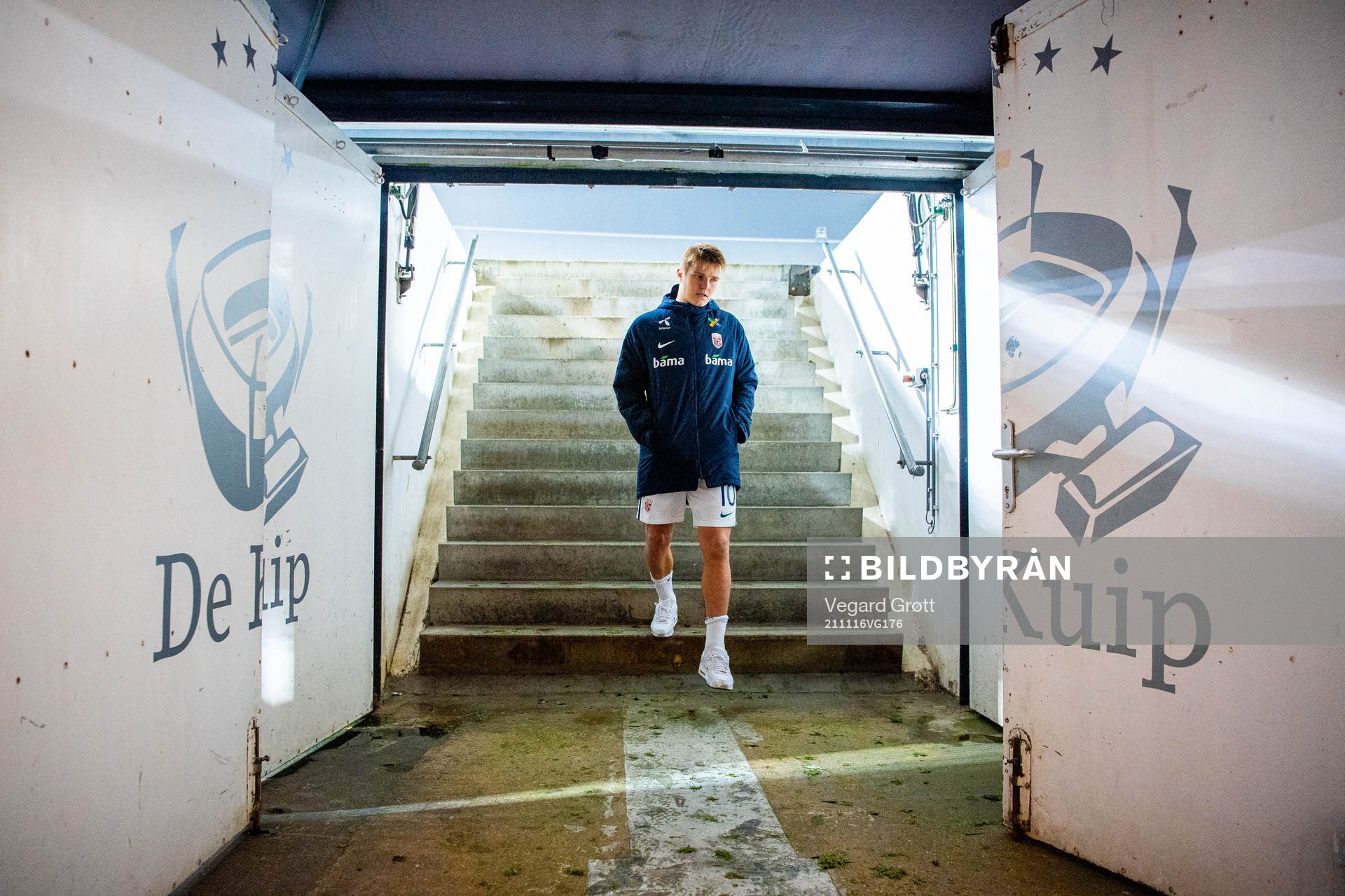 Martin Ødegaard of Norway looks dejected
