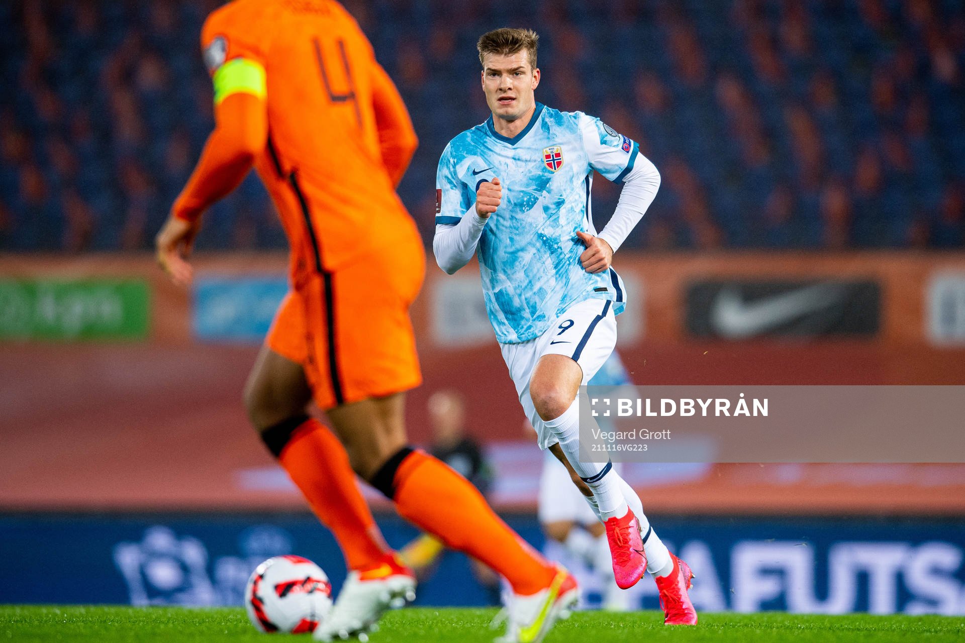 Alexander Sørloth of Norway