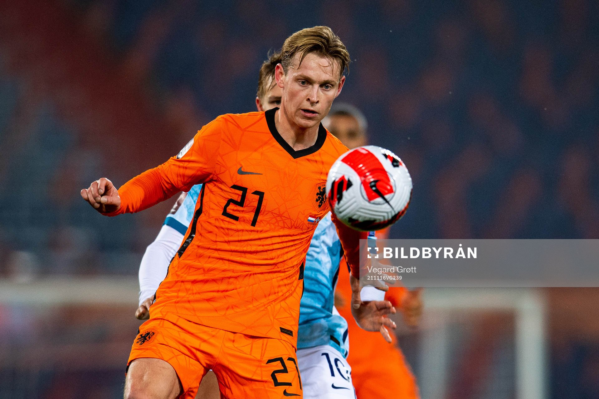 Frenkie de Jong of Netherlands
