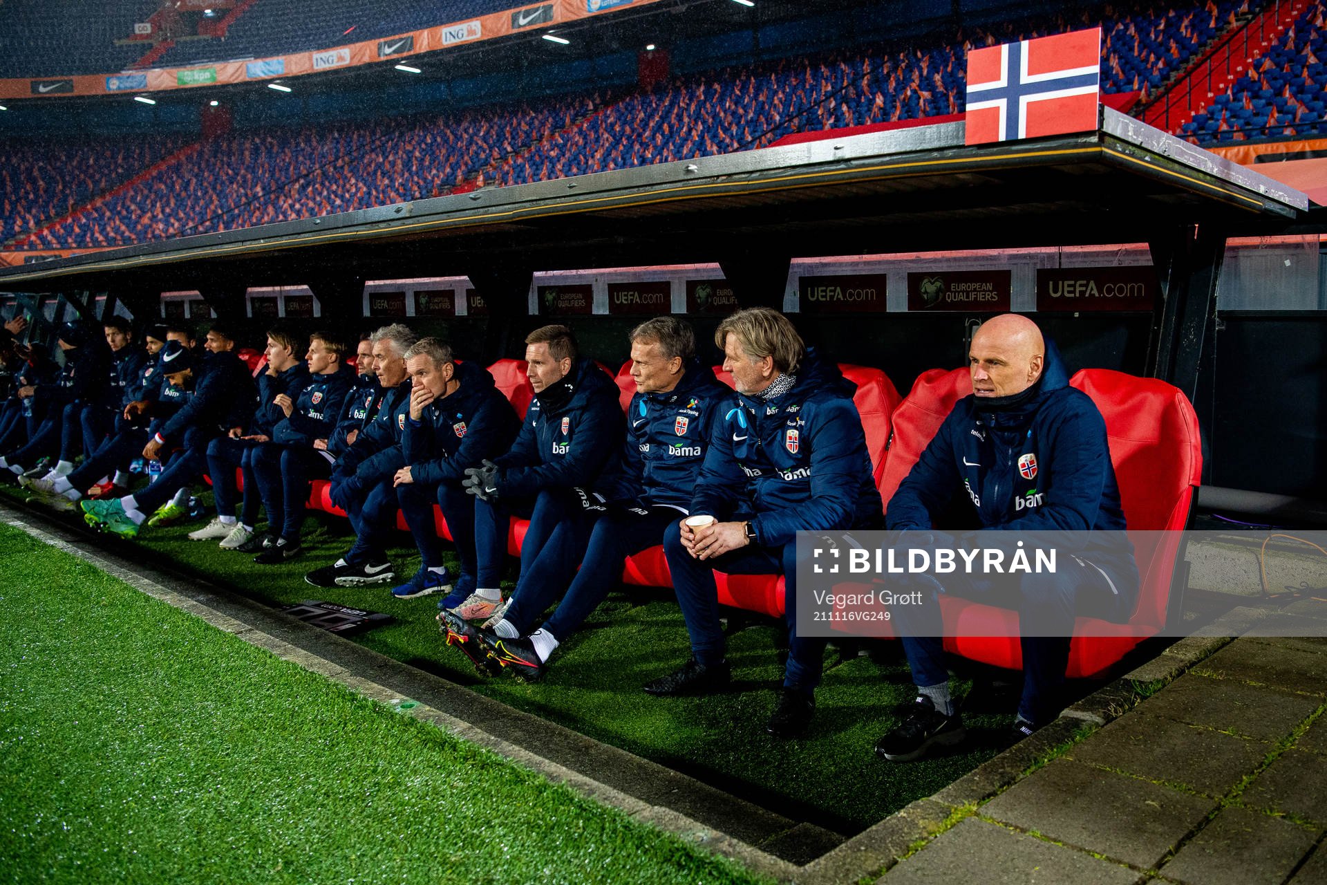 Ståle Solbakken, head coach of Norway
